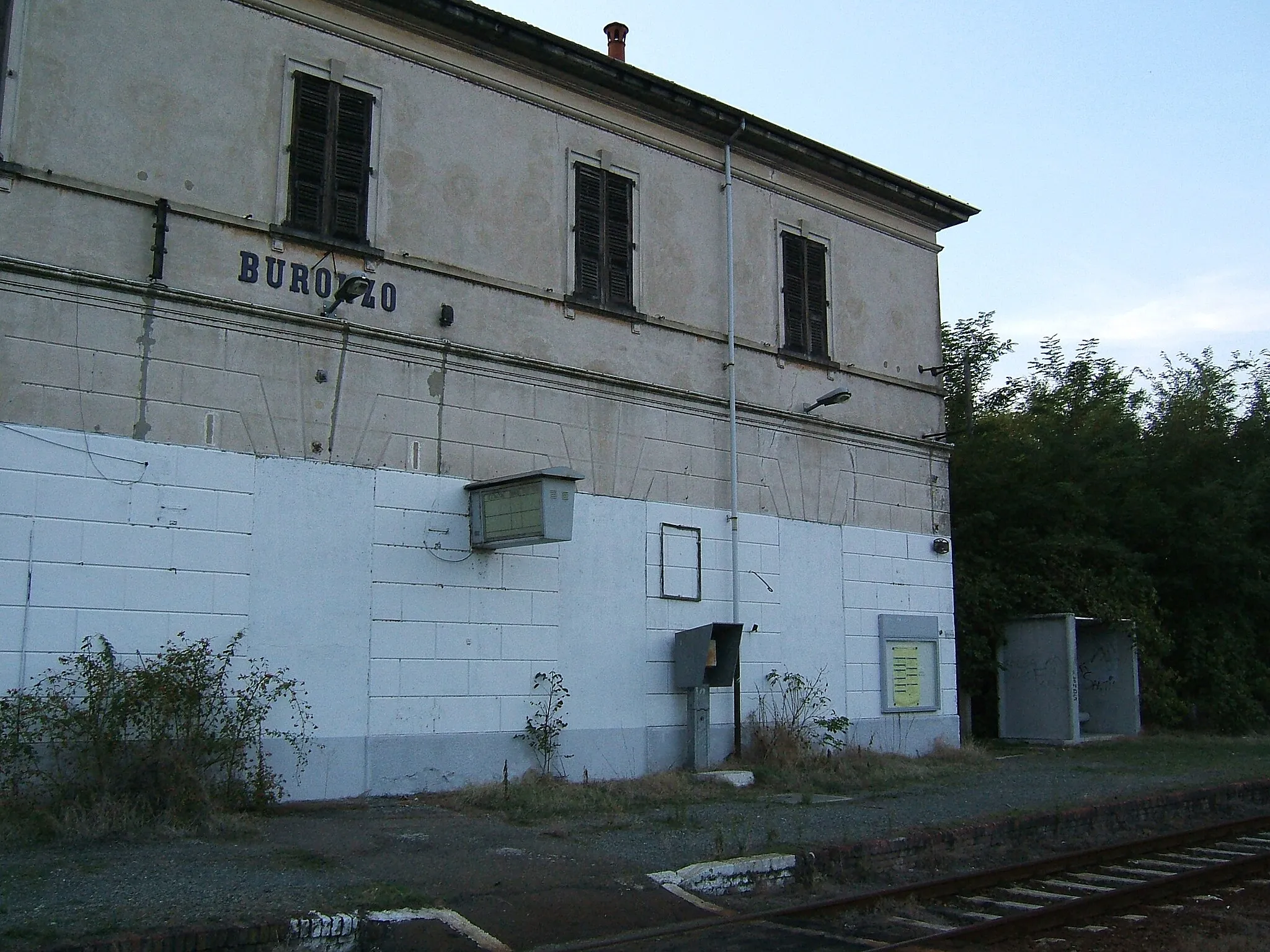 Photo showing: Buronzo, Piemonte, Italia Buronzo station