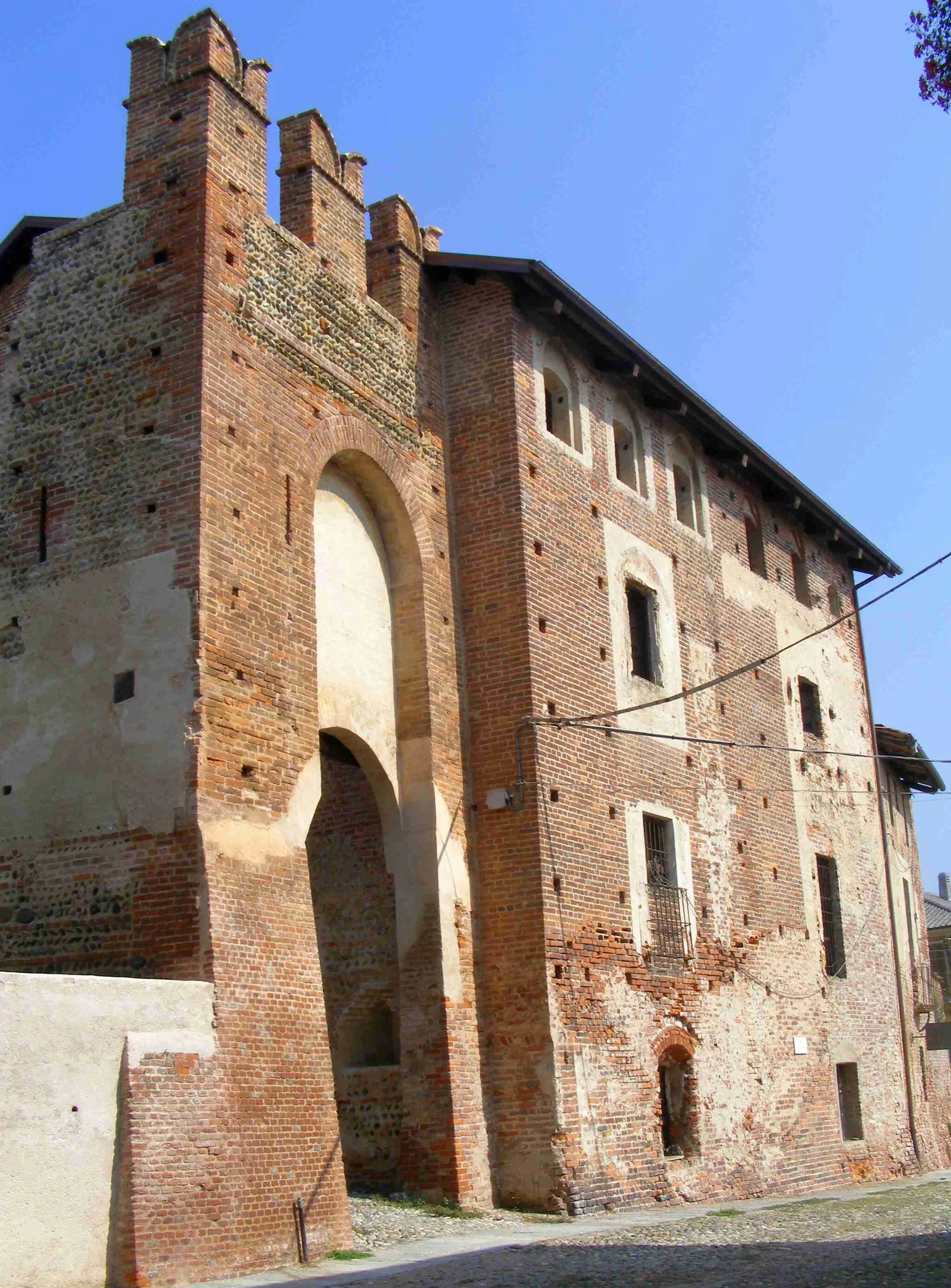 Photo showing: Buronzo castle (VC, Italy)