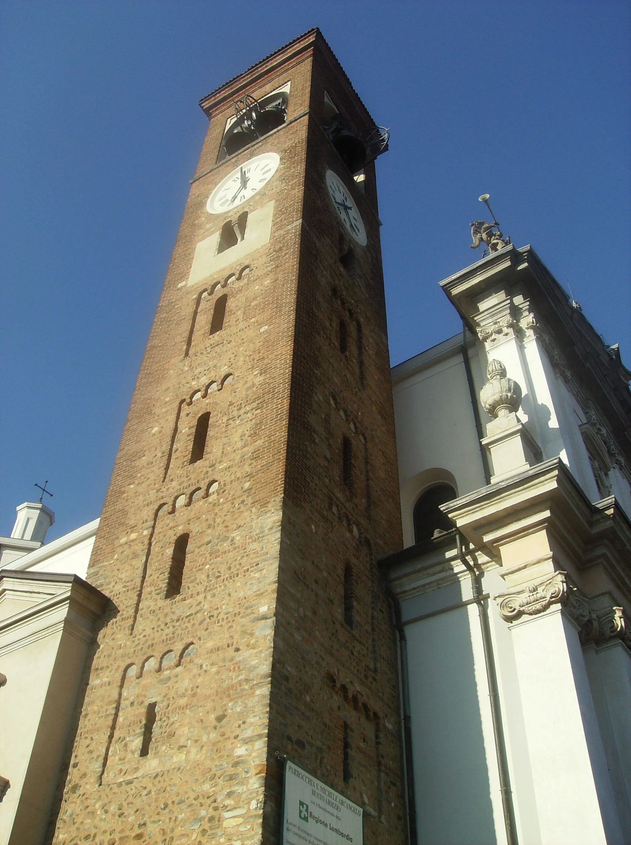 Photo showing: Bell Tower of San Michele ( Lombardy) - Busto Arsizio