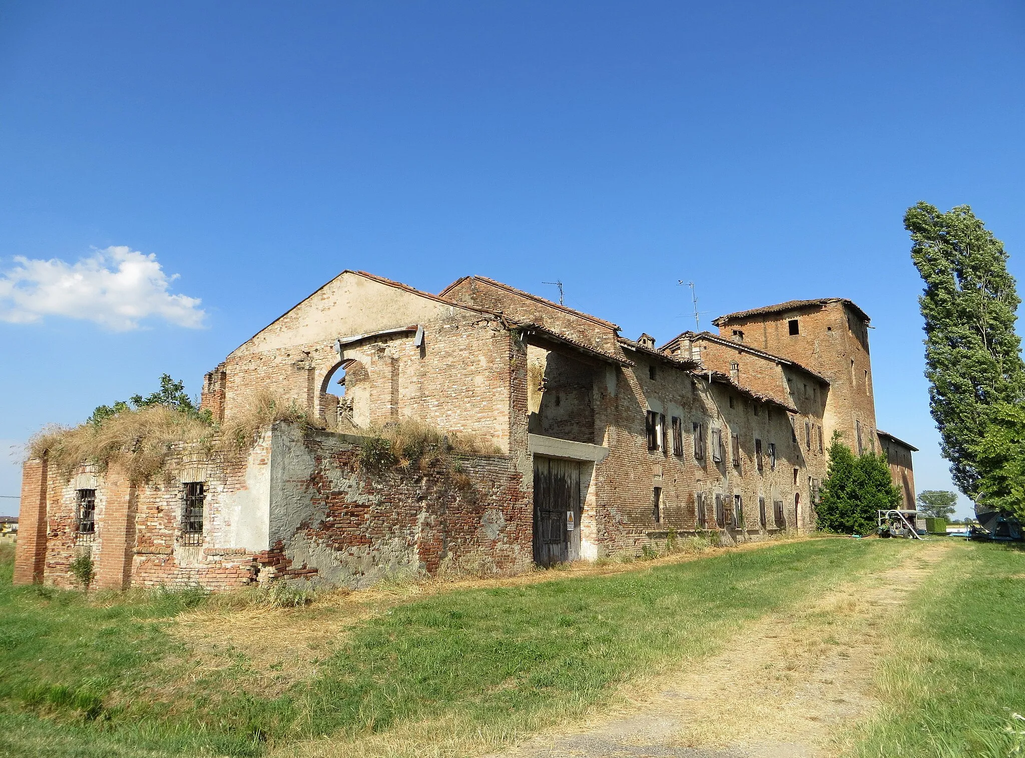 Photo showing: Abbazia (Castione Marchesi, Fidenza) - facciata sud