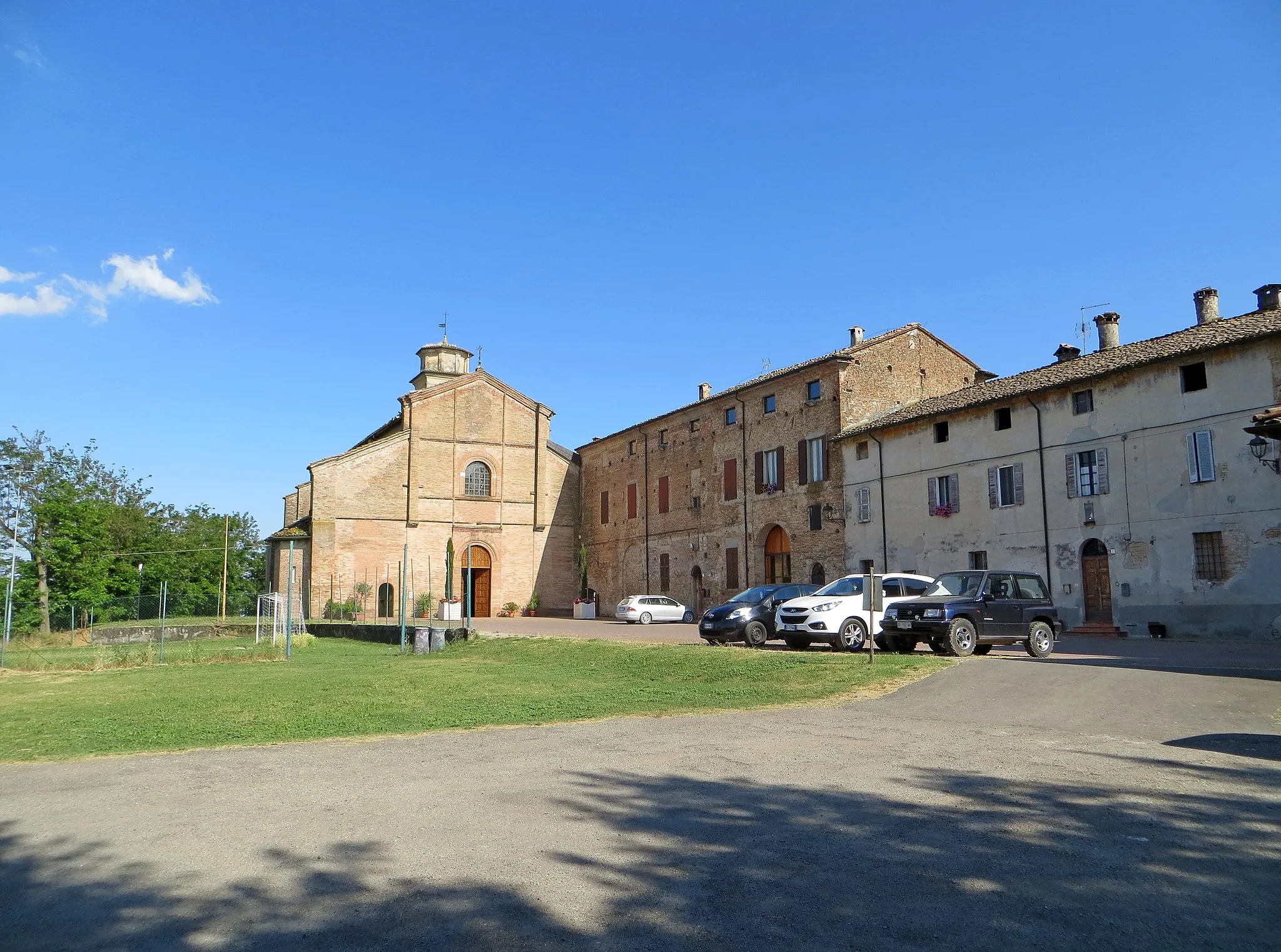 Photo showing: Monastero di Santa Maria Assunta (Castione Marchesi, Fidenza) - chiesa ed edifici annessi
