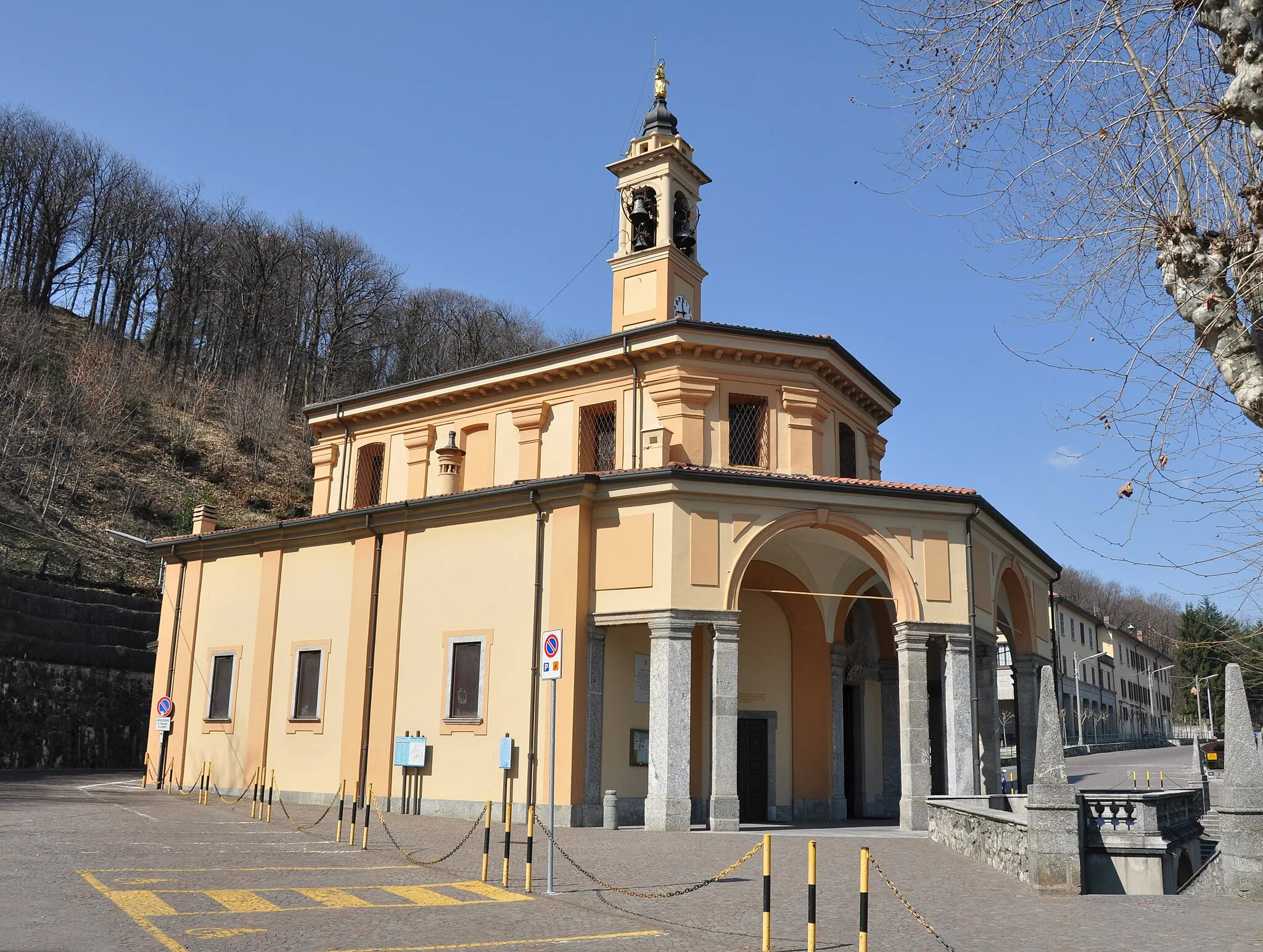 Photo showing: Sanctuary Madonna del bosco in Imbersago (LC) Italy