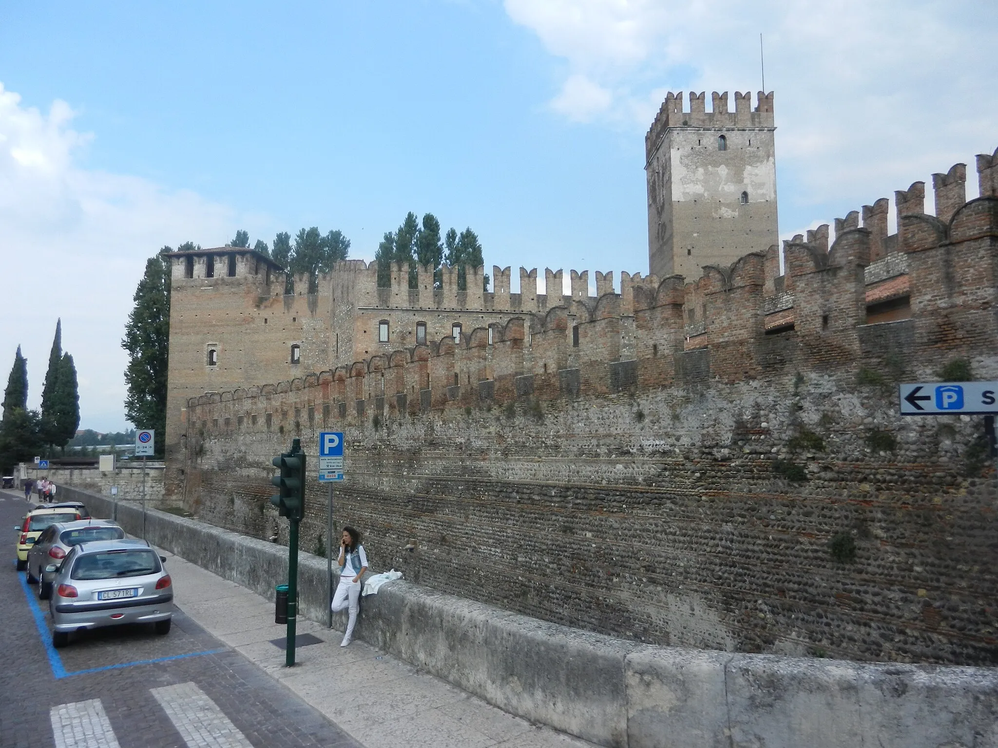 Photo showing: Veronsko obzidje, Italija.