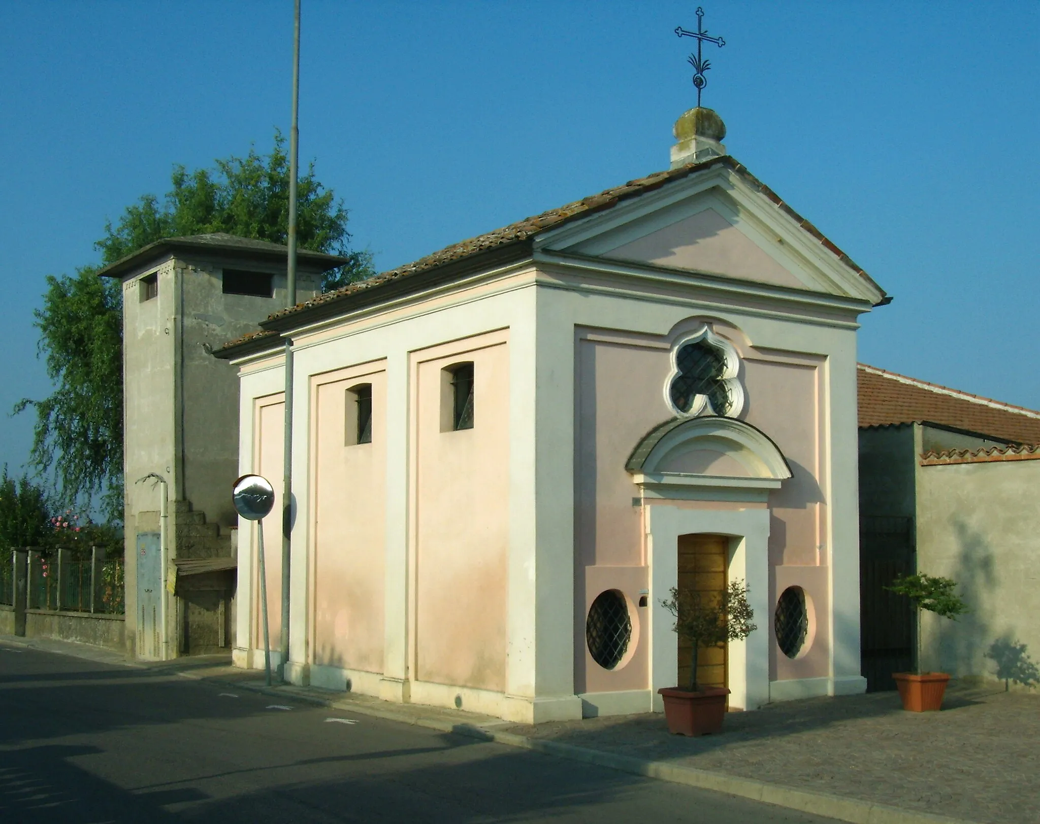 Photo showing: Oratorio del Redentore a Passarera, fraz. di Capergnanica (CR)