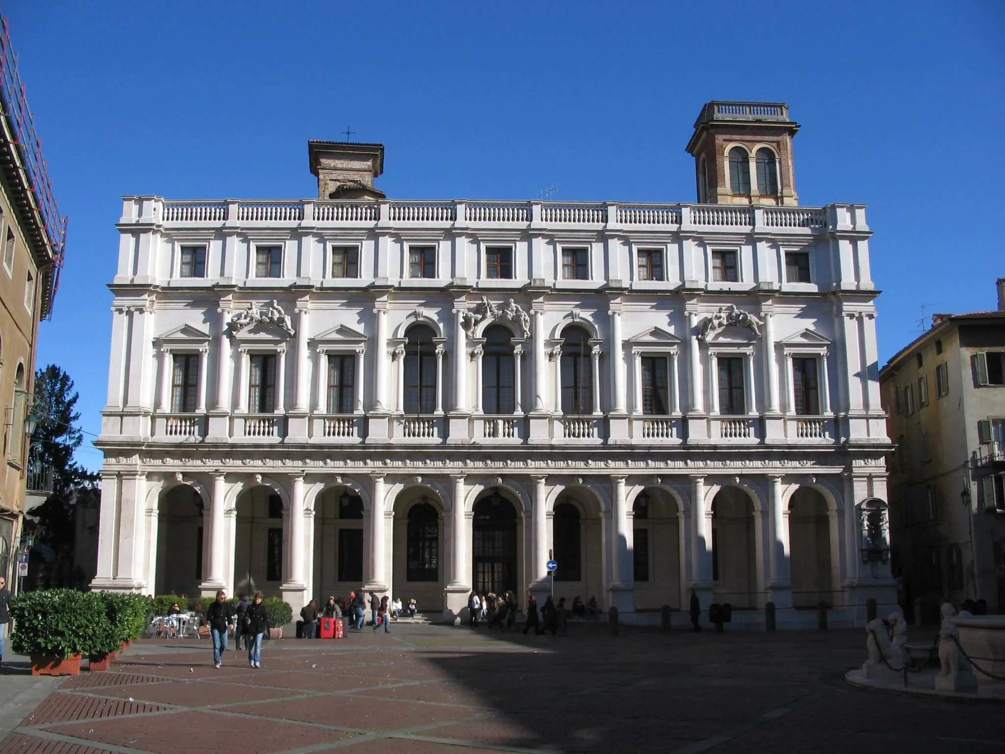 Photo showing: Bergamo, Palazzo Nuovo