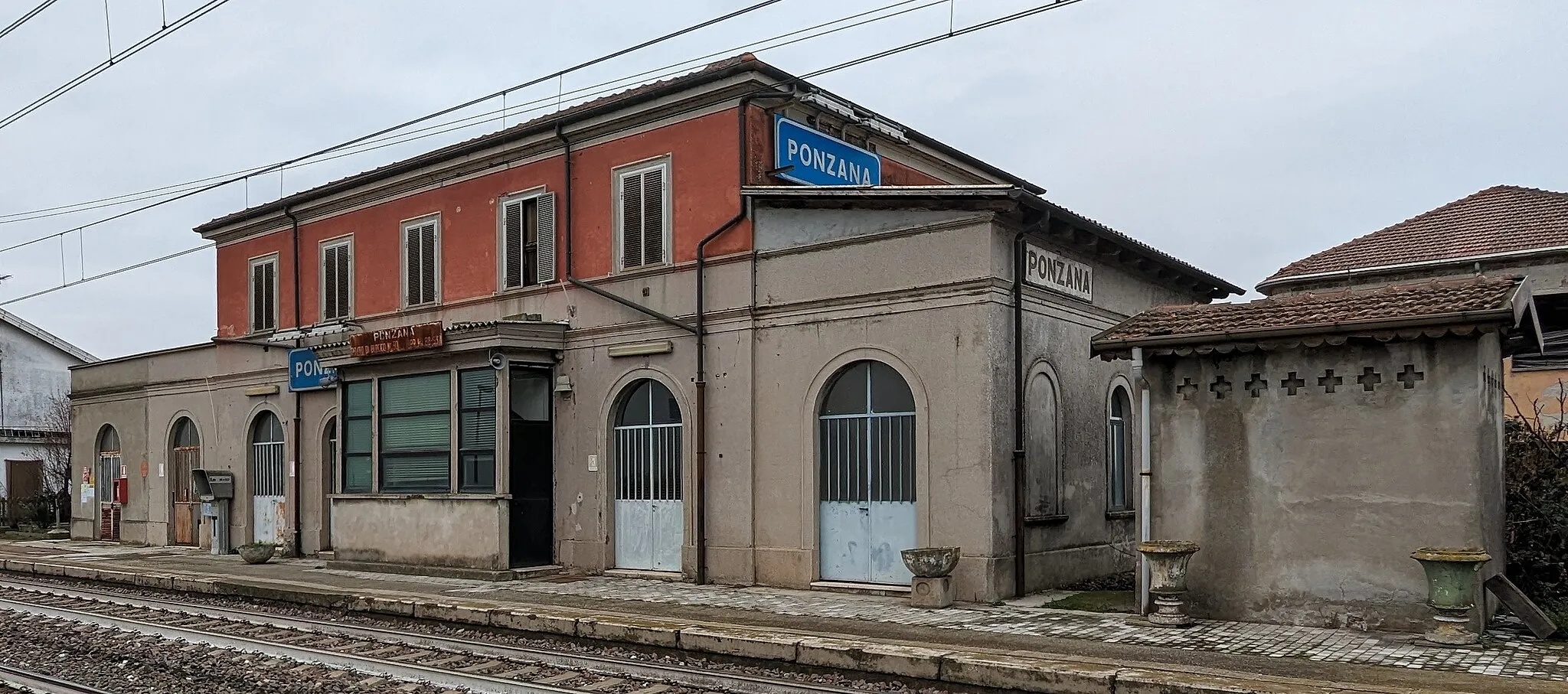 Photo showing: Stazione di Ponzana.