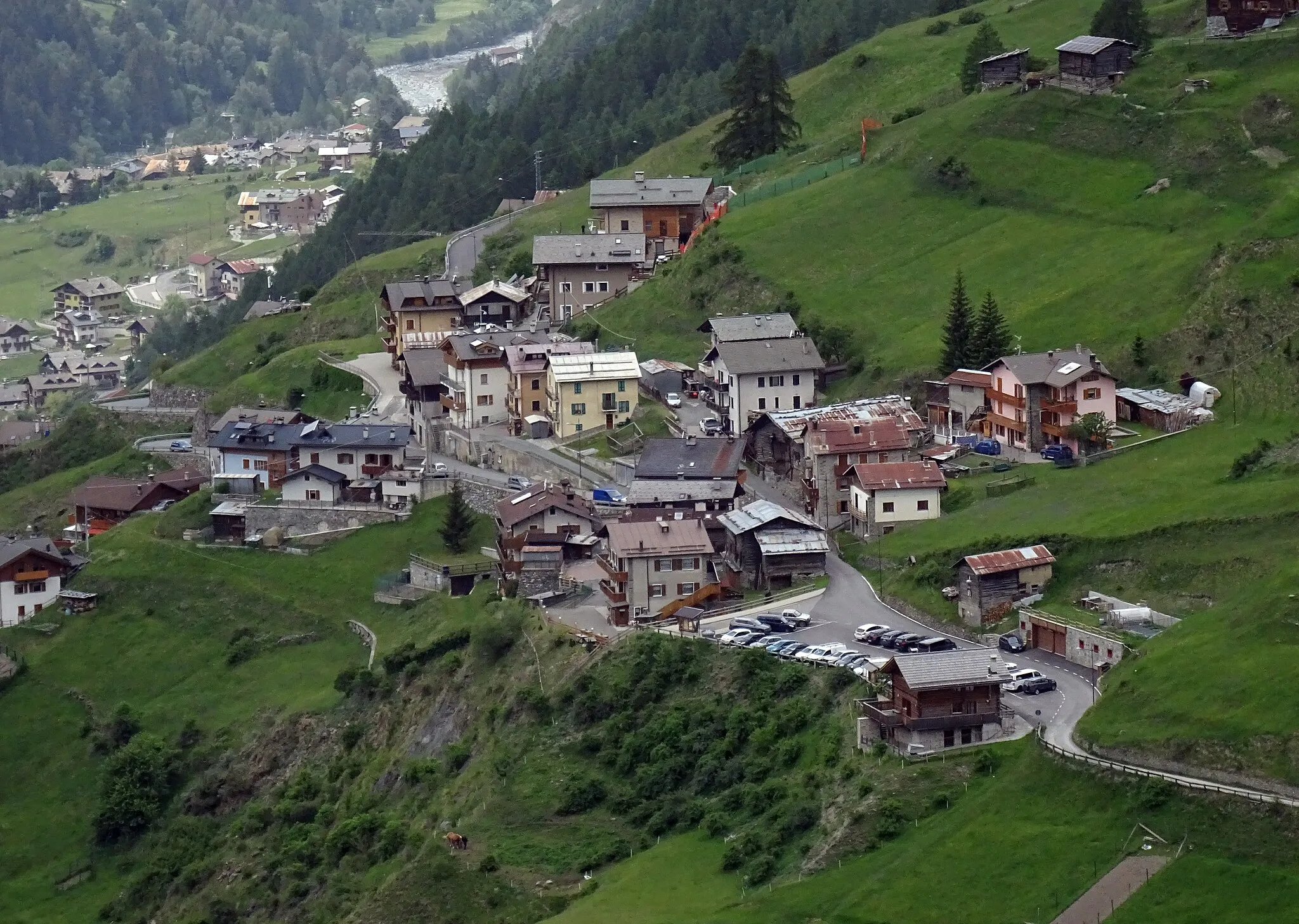 Photo showing: Niblogo (Valfurva, province of Sondrio, Lombardy)
