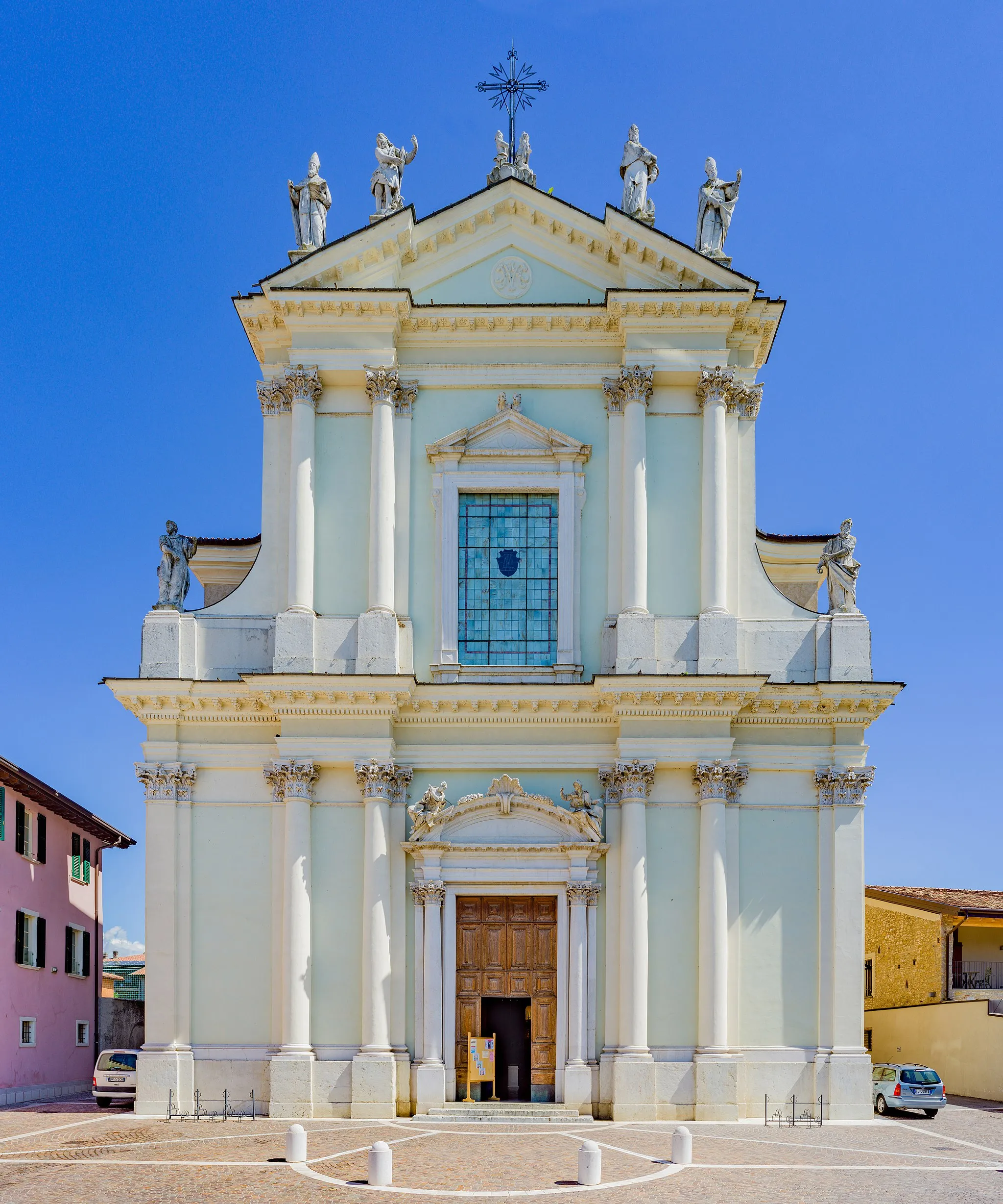 Photo showing: Santa Maria Assunta church in Solarolo , Manerba del Garda.