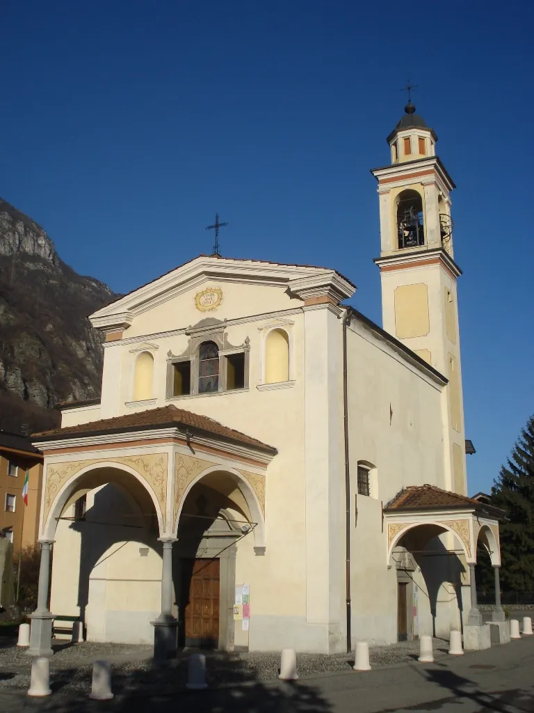 Photo showing: Parish church of St Matthew. Angone, Darfo Boario Terme, Val Camonica