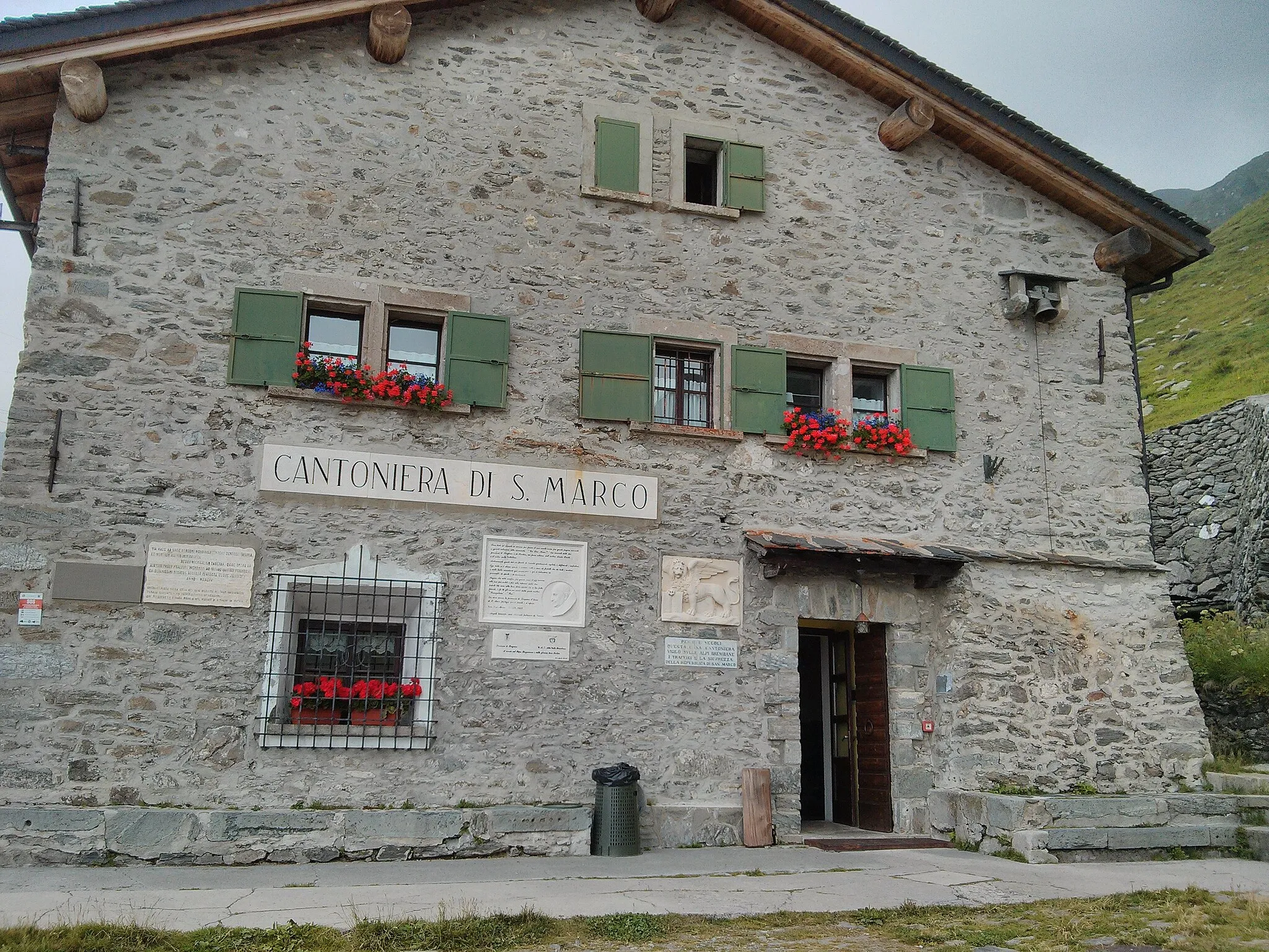 Photo showing: foto della casa cantoniera ca' san marco - bergamo
