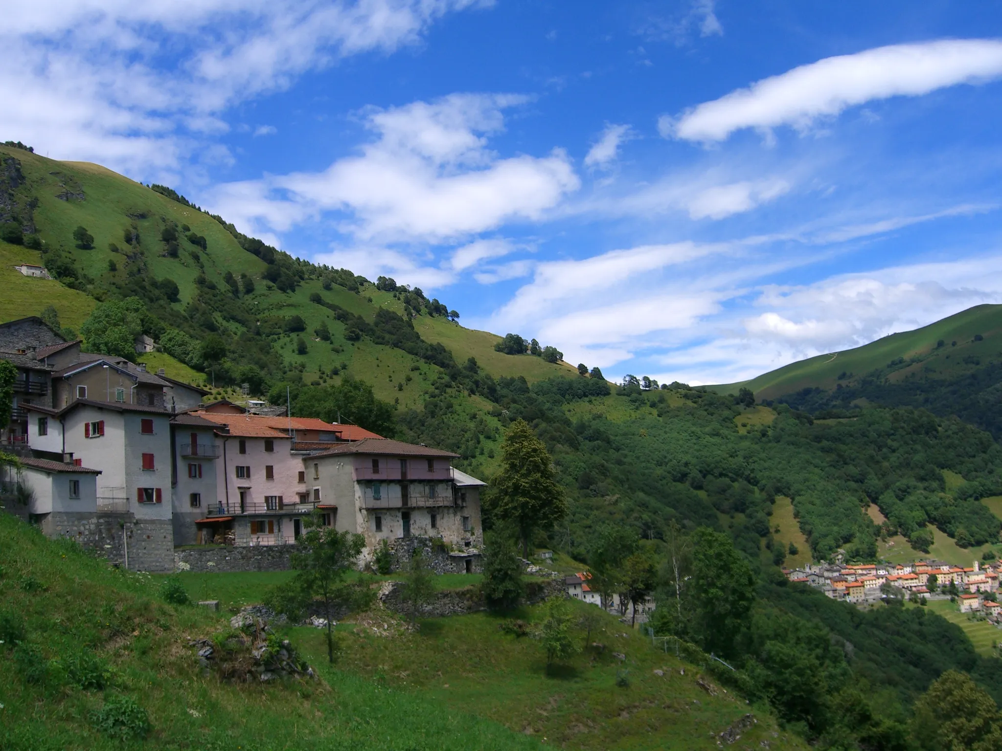 Photo showing: Valle di Muggio, Ticino, Switzerland