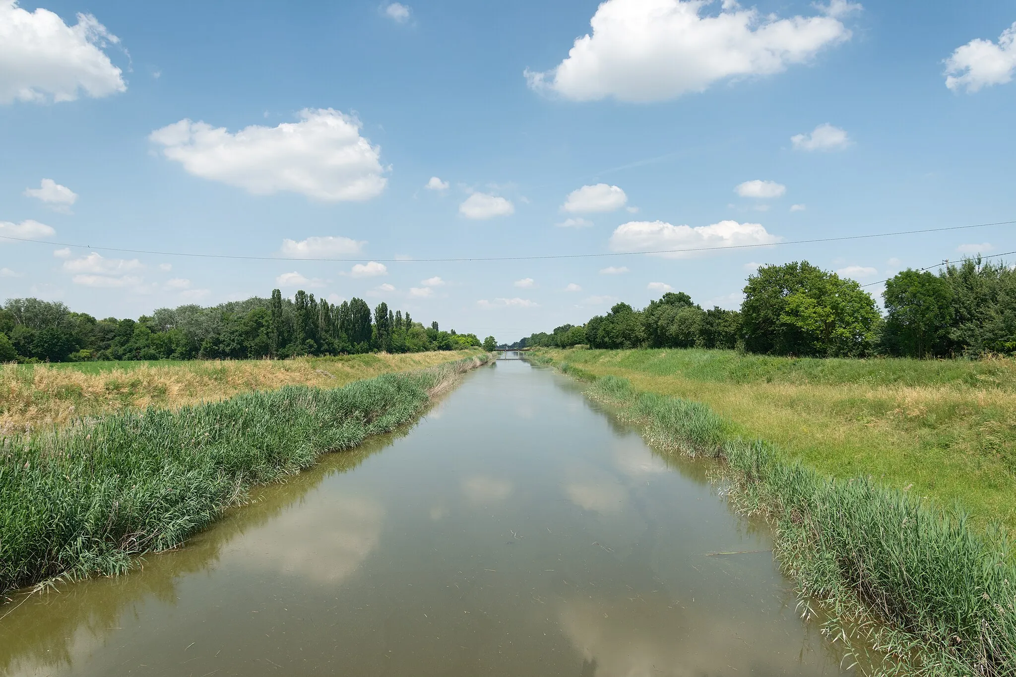 Photo showing: Canale Collettore delle Acque Alte - Crevalcore, Bologna, Italia