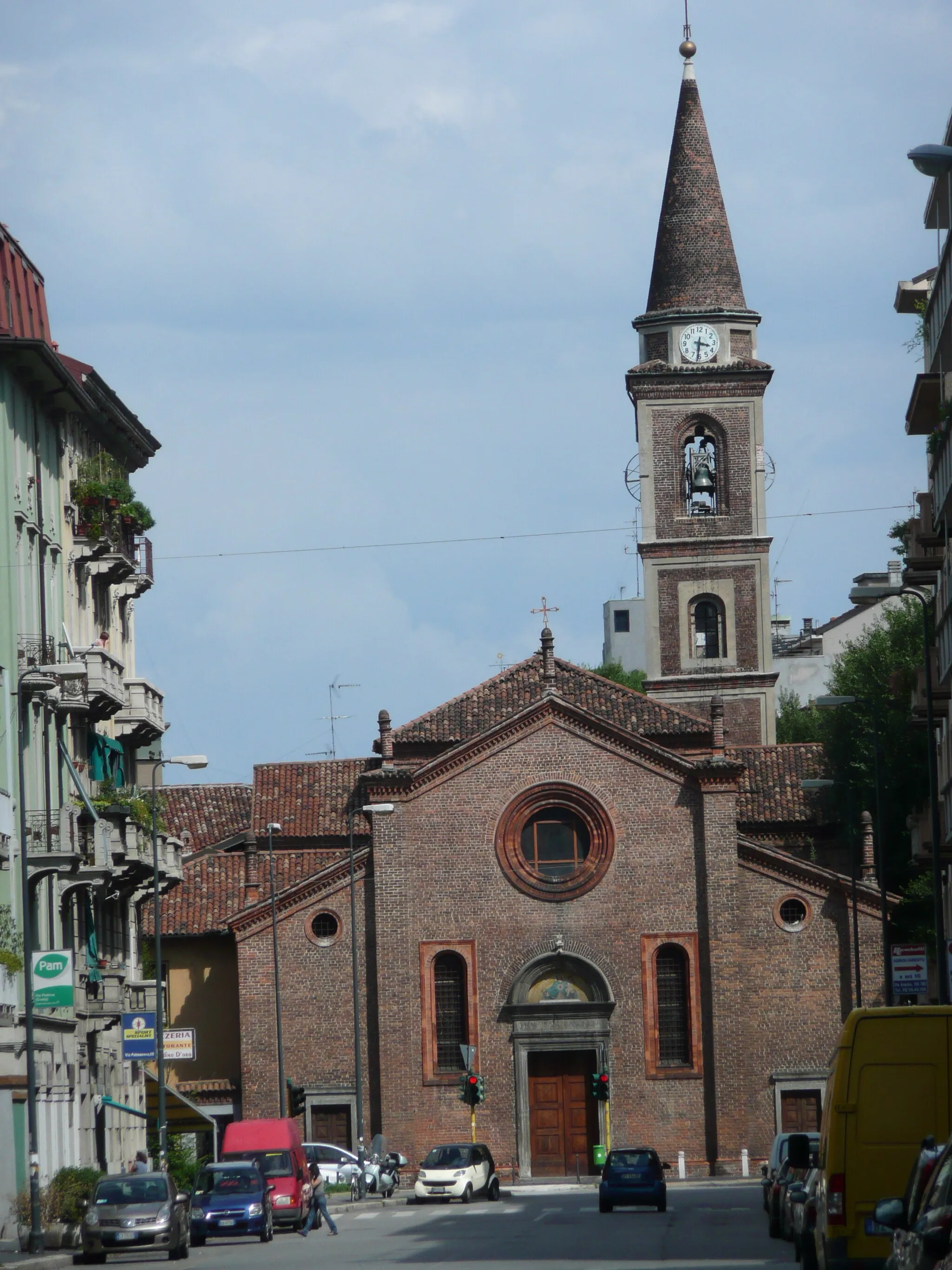 Photo showing: Milano, la chiesa di Santa Maria Bianca della Misericordia.