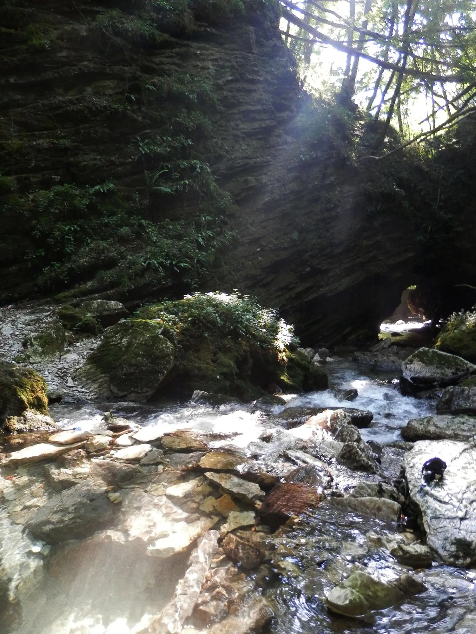 Photo showing: Ponte del diavolo, torrente Tinella, Morosolo (comune di Casciago), in provincia di Varese.