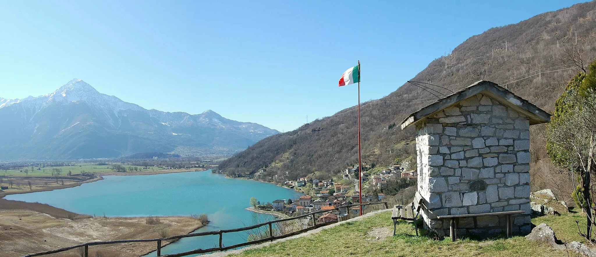 Photo showing: vista panoramica dal Sasso di Dascio in Sorico