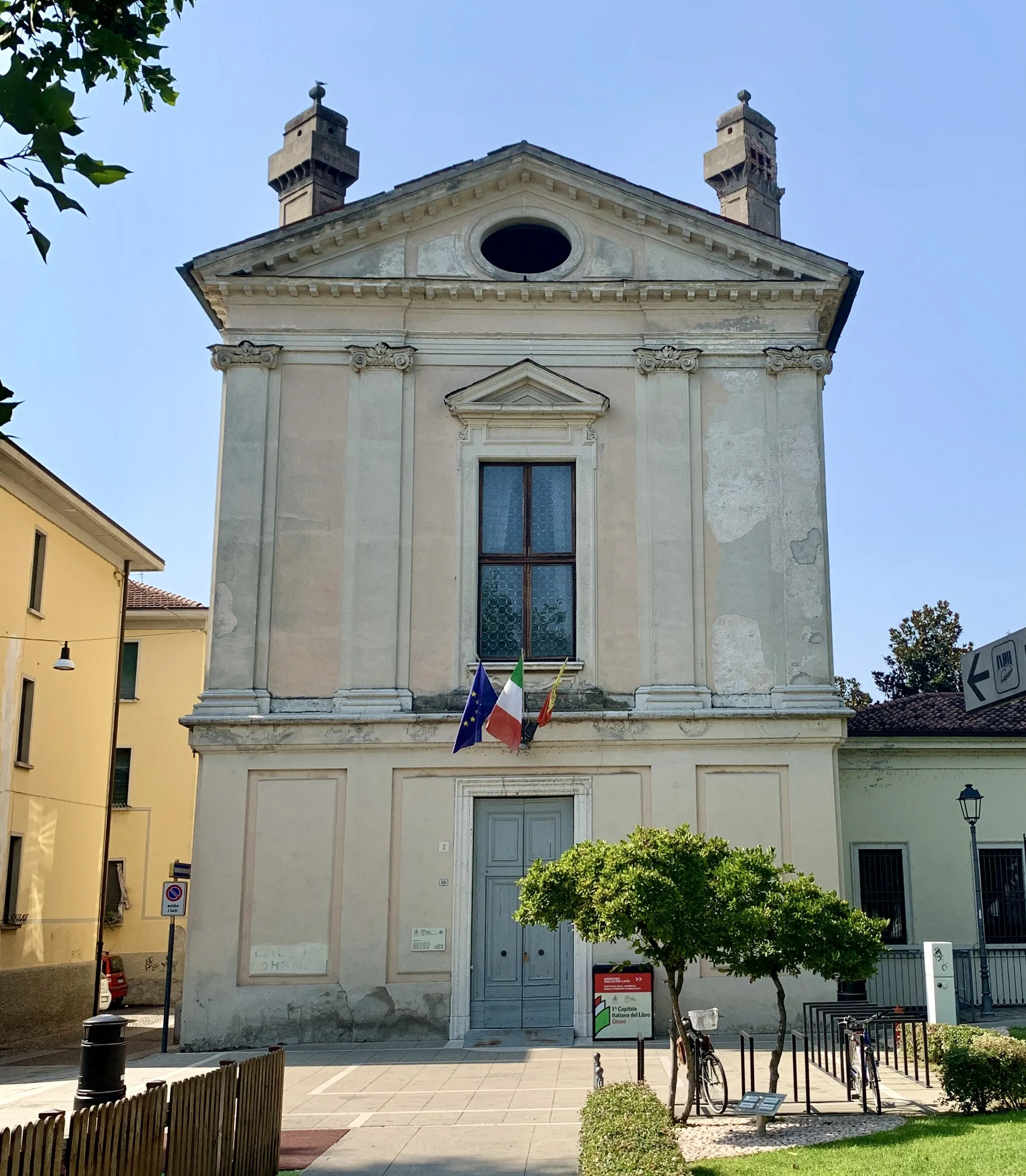 Photo showing: Biblioteca comunale Fausto Sabeo di Chiari (BS)