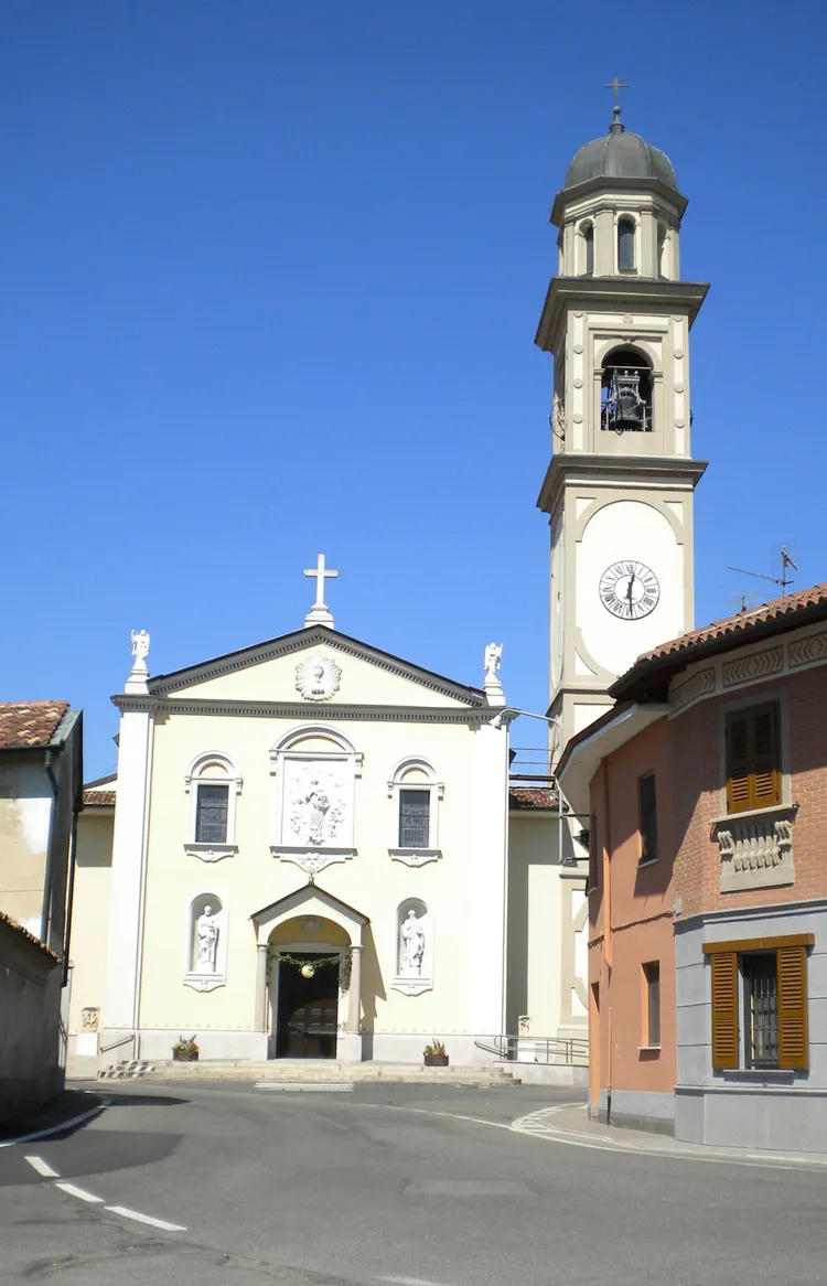 Photo showing: The church of Villavesco, Italy