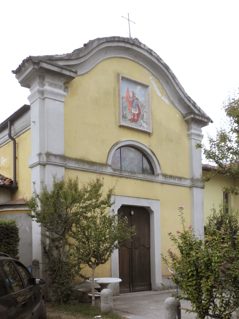 Photo showing: La chiesa parrocchiale di Sant'Alessandro Martire a Bisnate, frazione di Zelo Buon Persico.