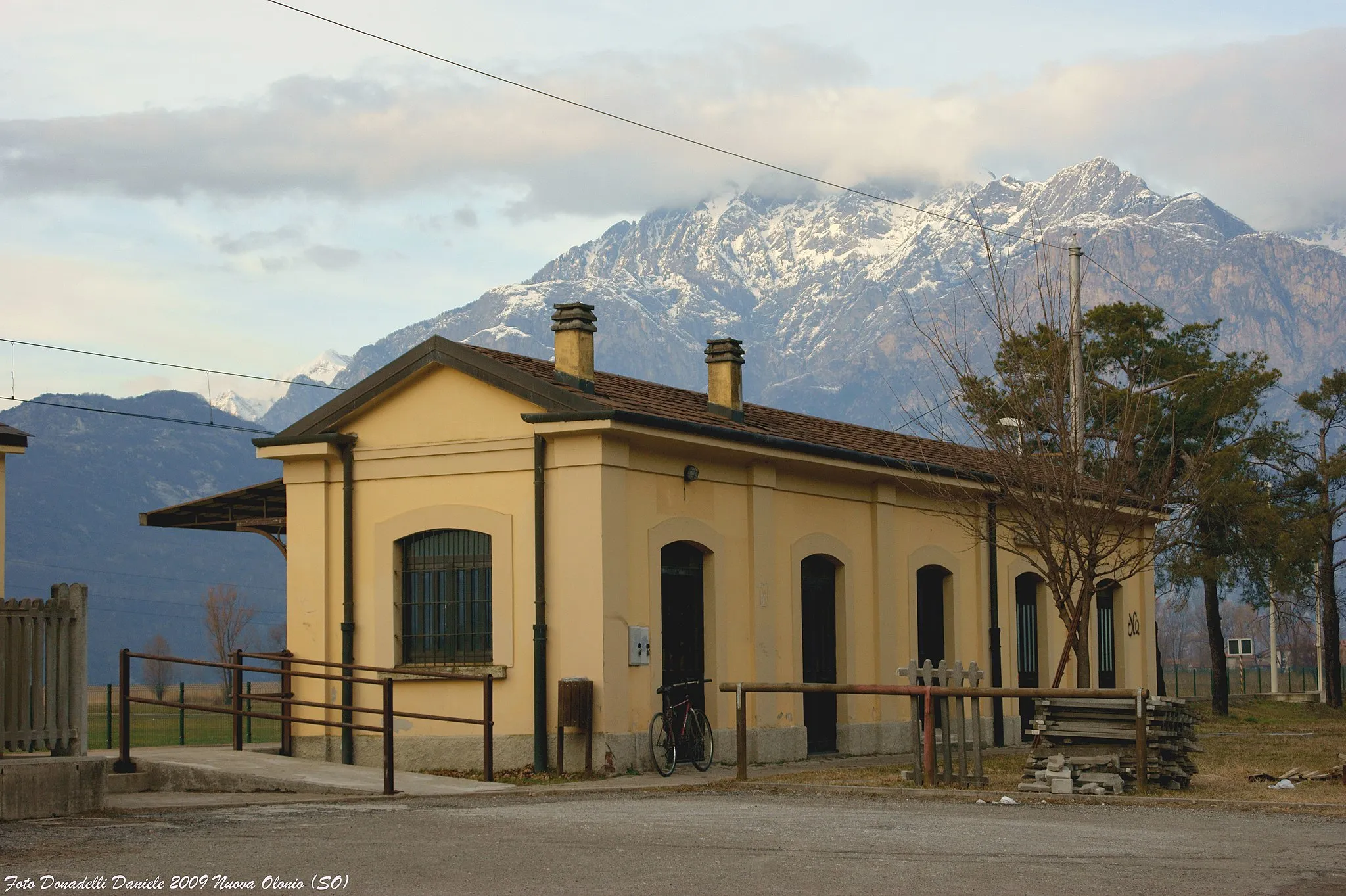 Photo showing: Stazione ferroviaria di Dubino
