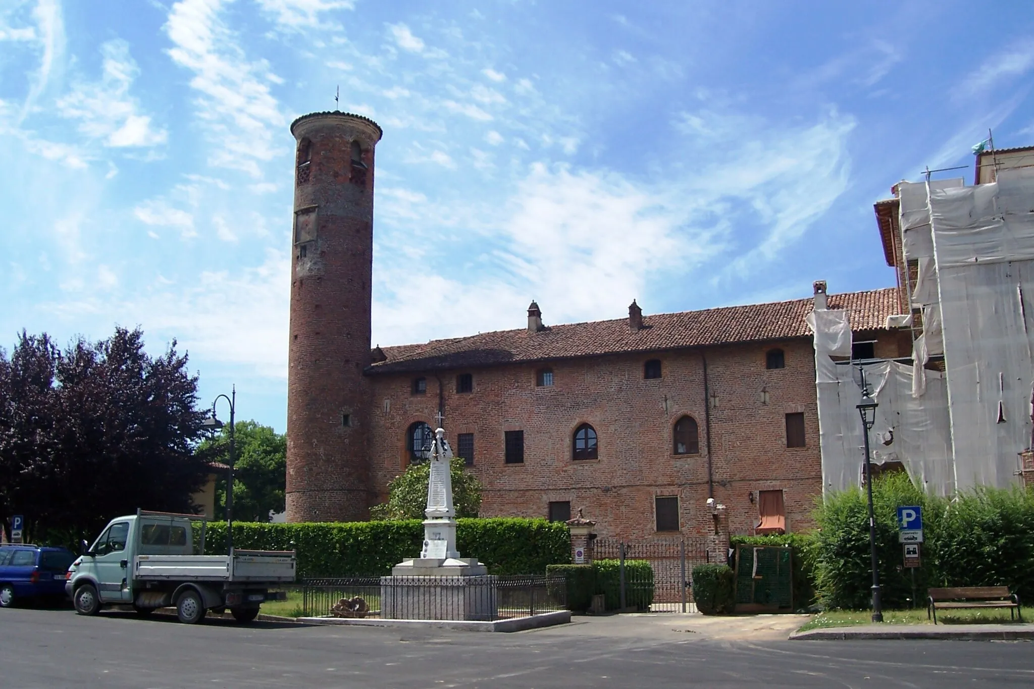Photo showing: Inverno, borgo medievale in provincia di Pavia