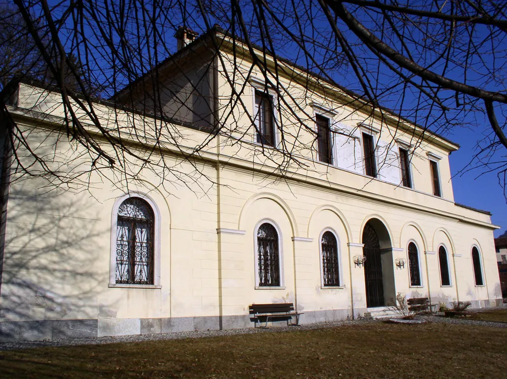 Photo showing: Edificio del Museo del Malcantone di Curio