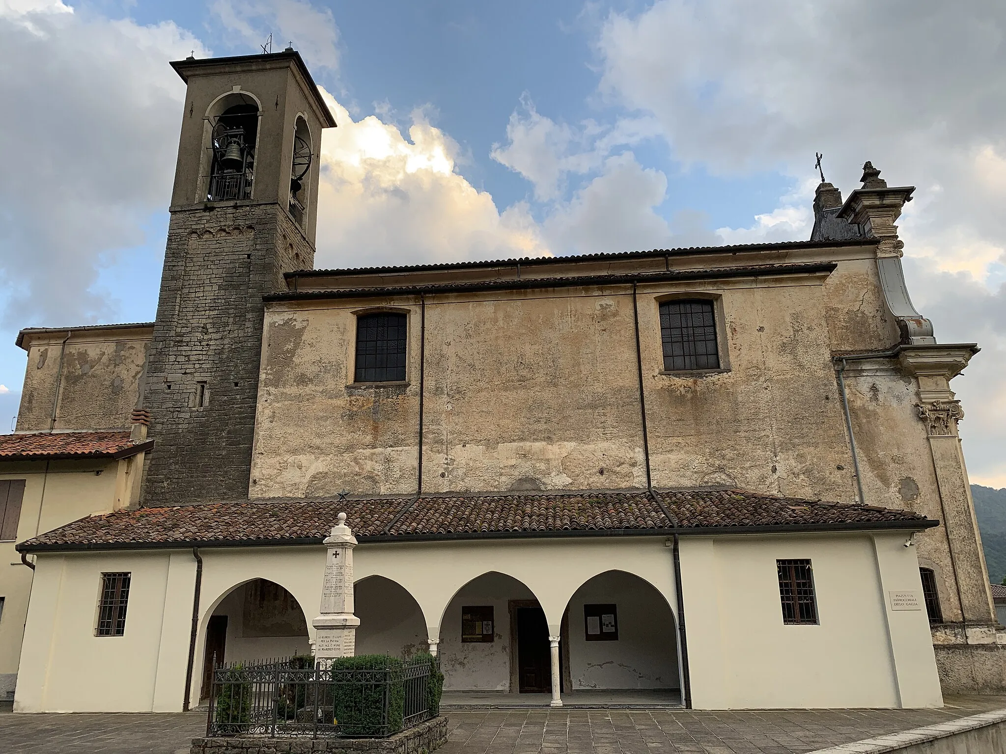 Photo showing: Chiesa dei Santi Cosma e Damiano a Marmentino (BS)
