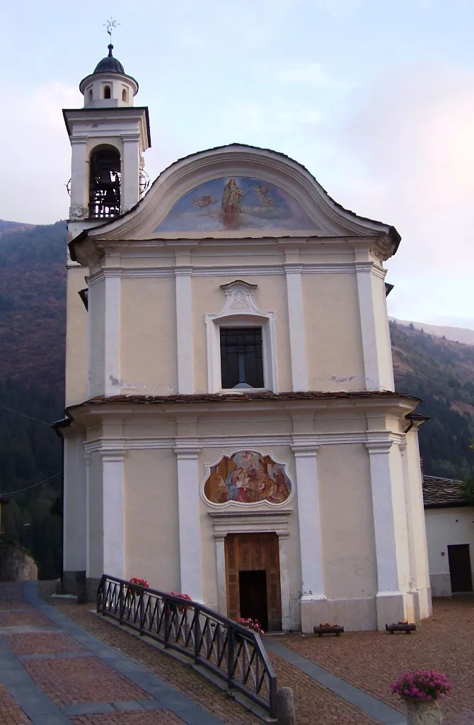 Photo showing: Church of st Lucy. Pezzo, Ponte di Legno, Val Camonica