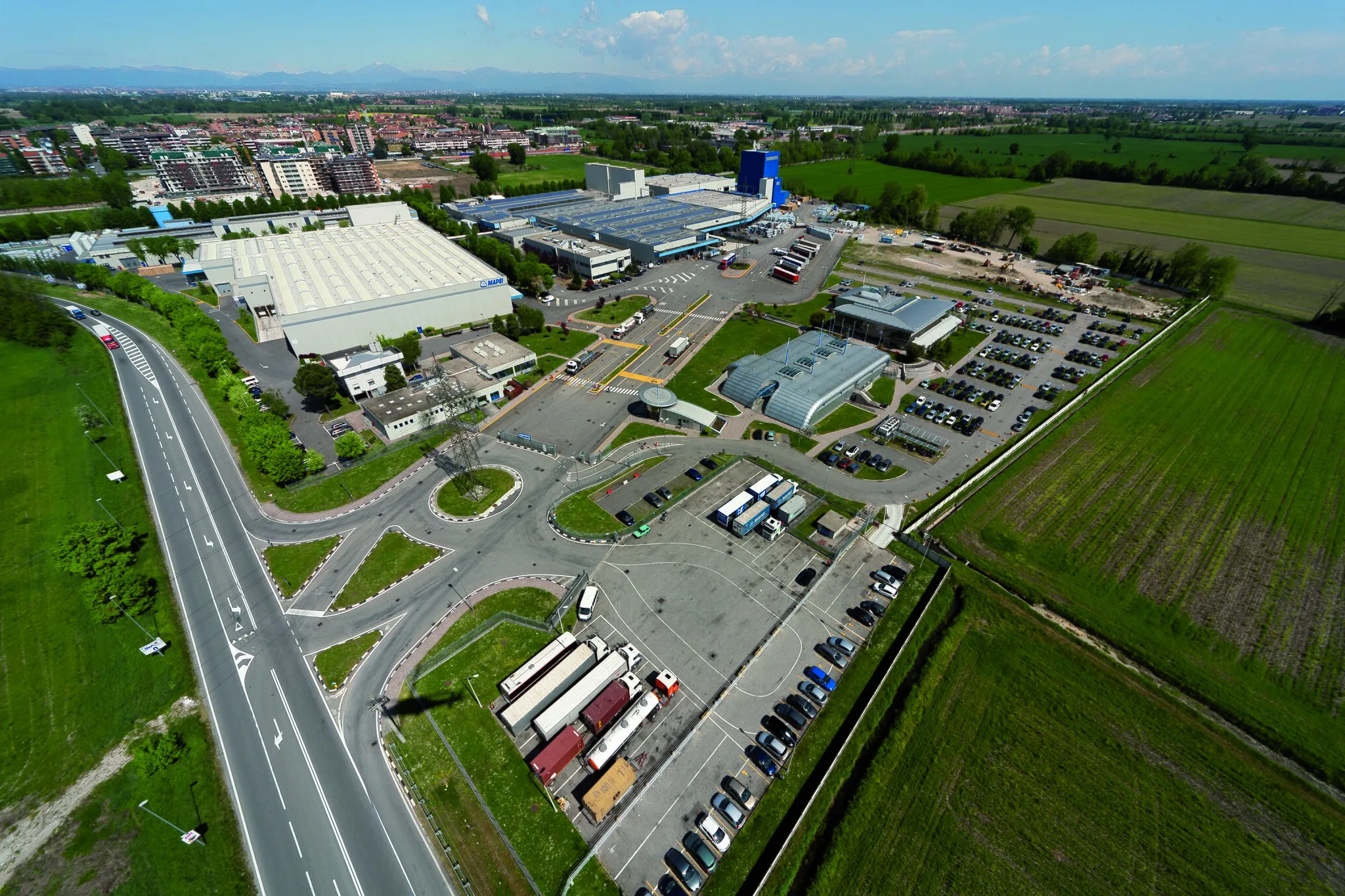 Photo showing: Stabilimento Mapei a Robbiano di Mediglia