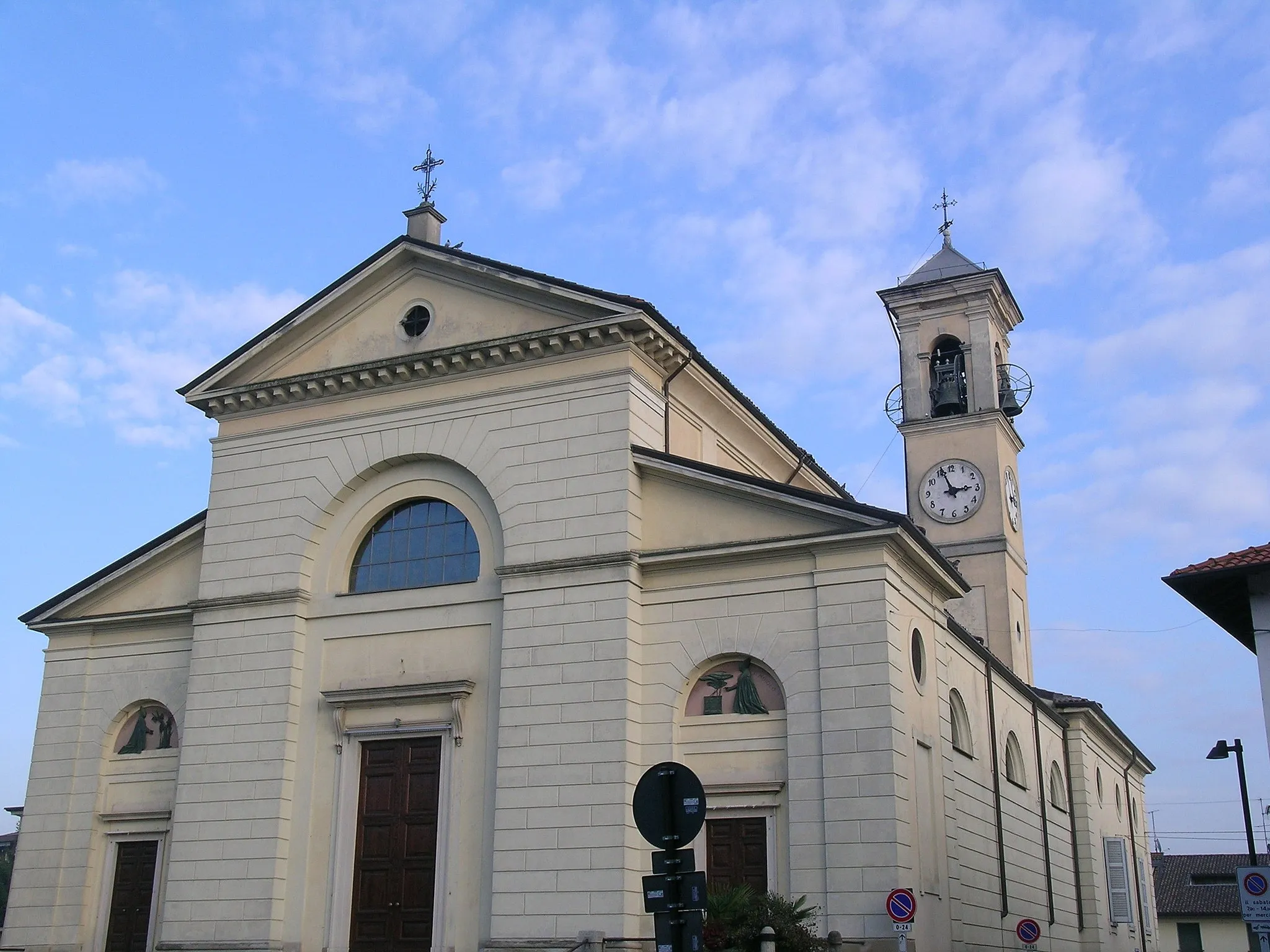 Photo showing: Foto della Chiesa di Sant'Alessandro Martire a Colnago