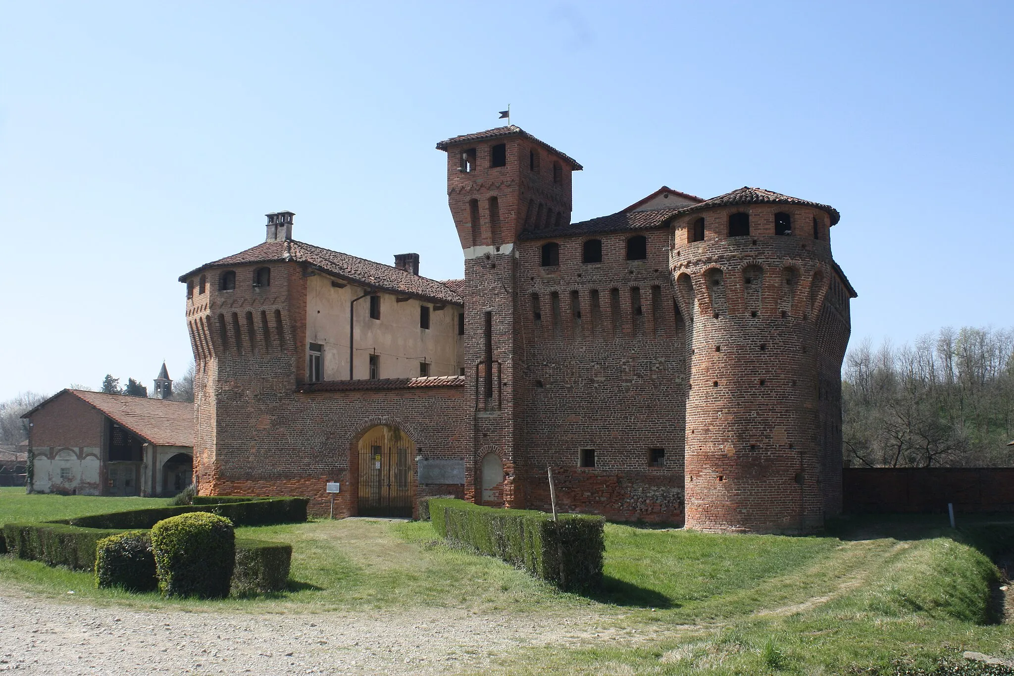 Photo showing: Il castello di Proh a Briona, in provincia di Novara.