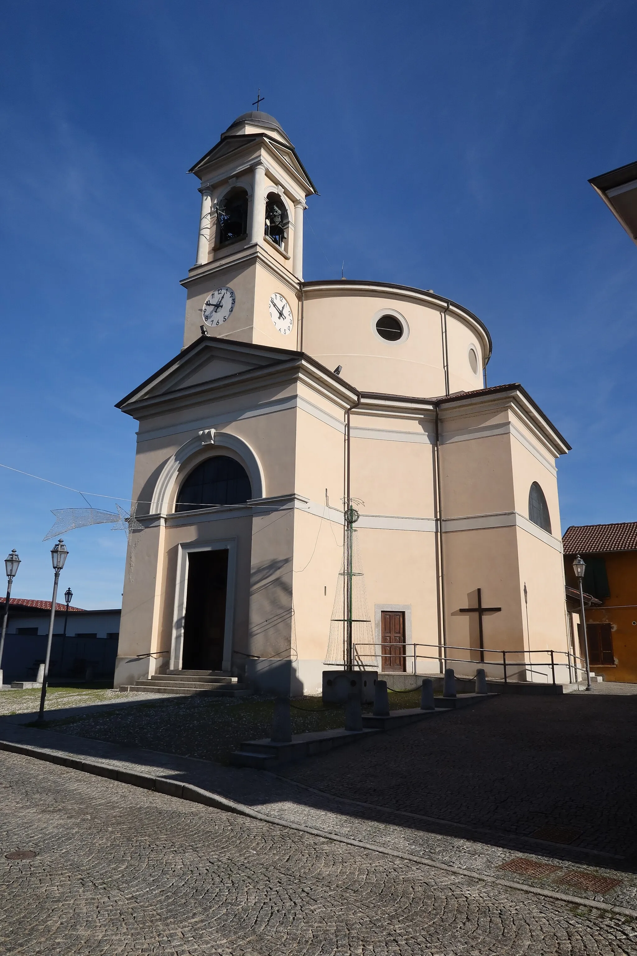 Photo showing: Nibbia Chiesa di San Lorenzo