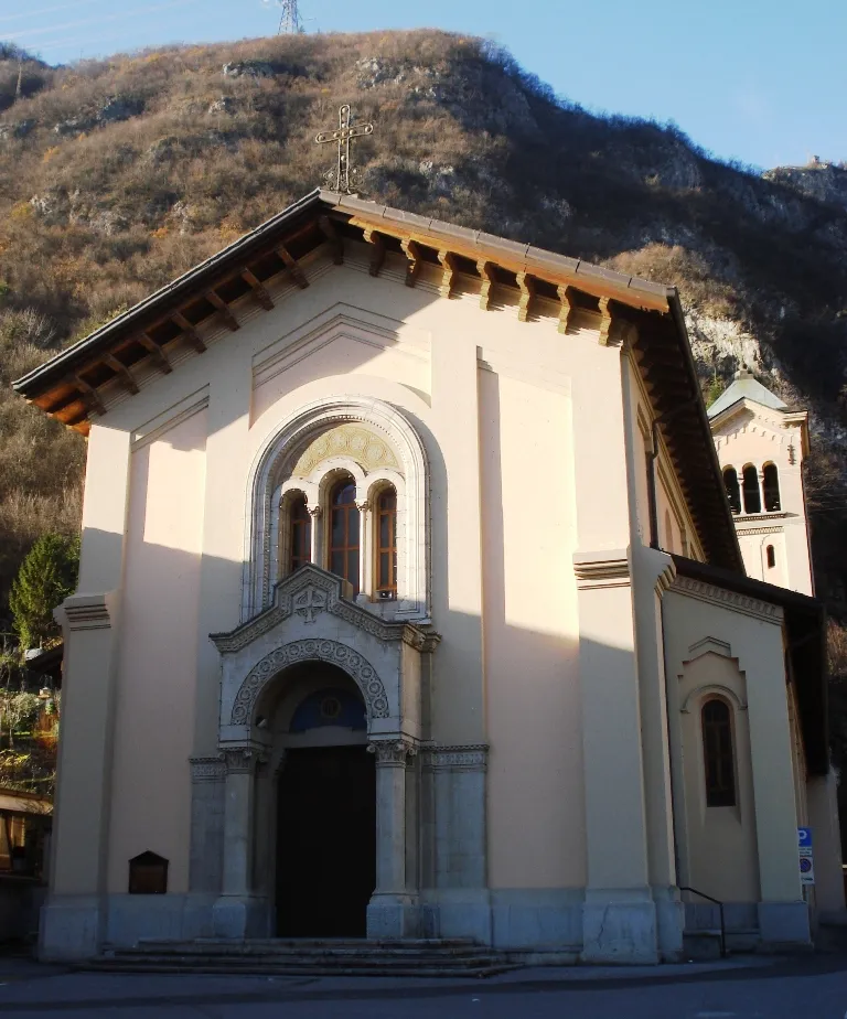 Photo showing: Parish church of Annunciation. Cogno, Piancogno, Val Camonica