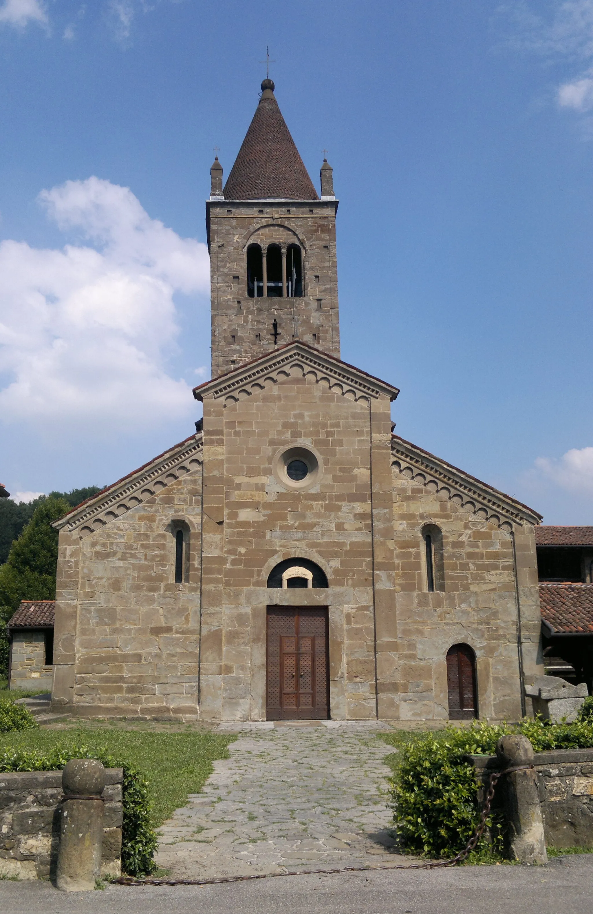 Photo showing: Chiesa di Sant'Egidio in Fontanella - Facciata