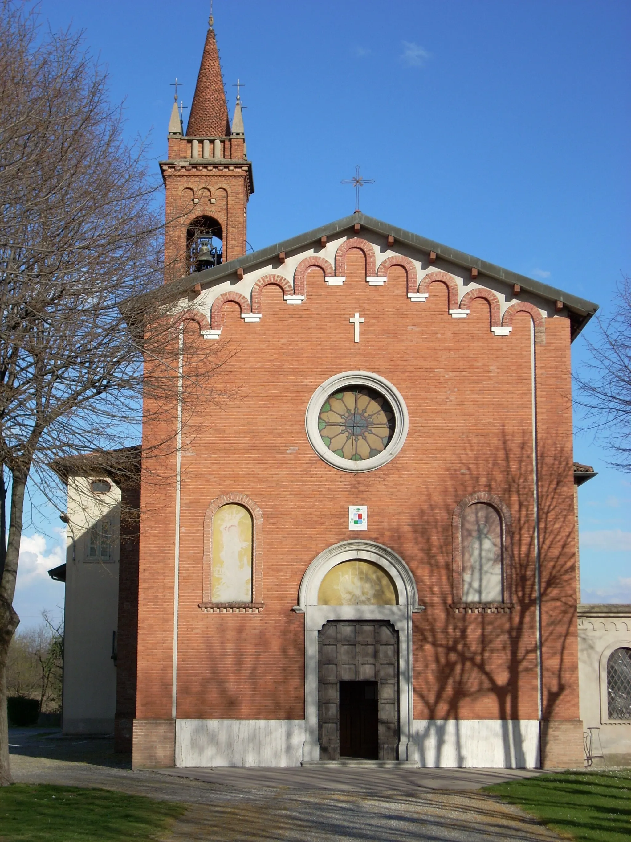 Photo showing: Church of San Bartolomeo, Marne, Filago, Italy