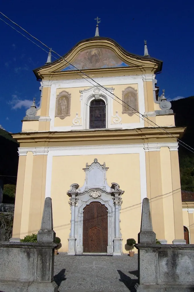 Photo showing: Church of Saint Anthony the Great. Rino, Sonico, Val Camonica