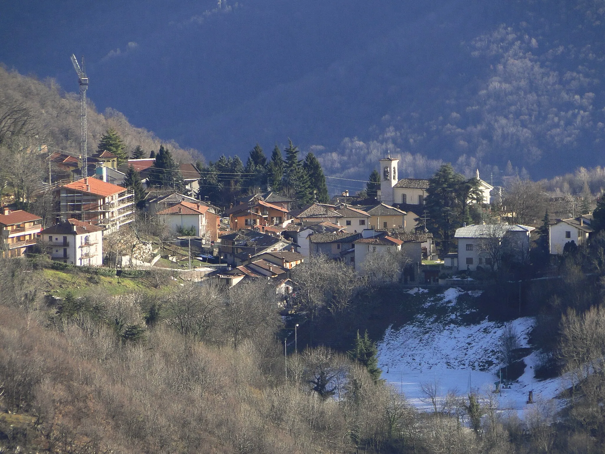 Photo showing: Vista di Lonno, fraz. di Nembro (BG), Italy