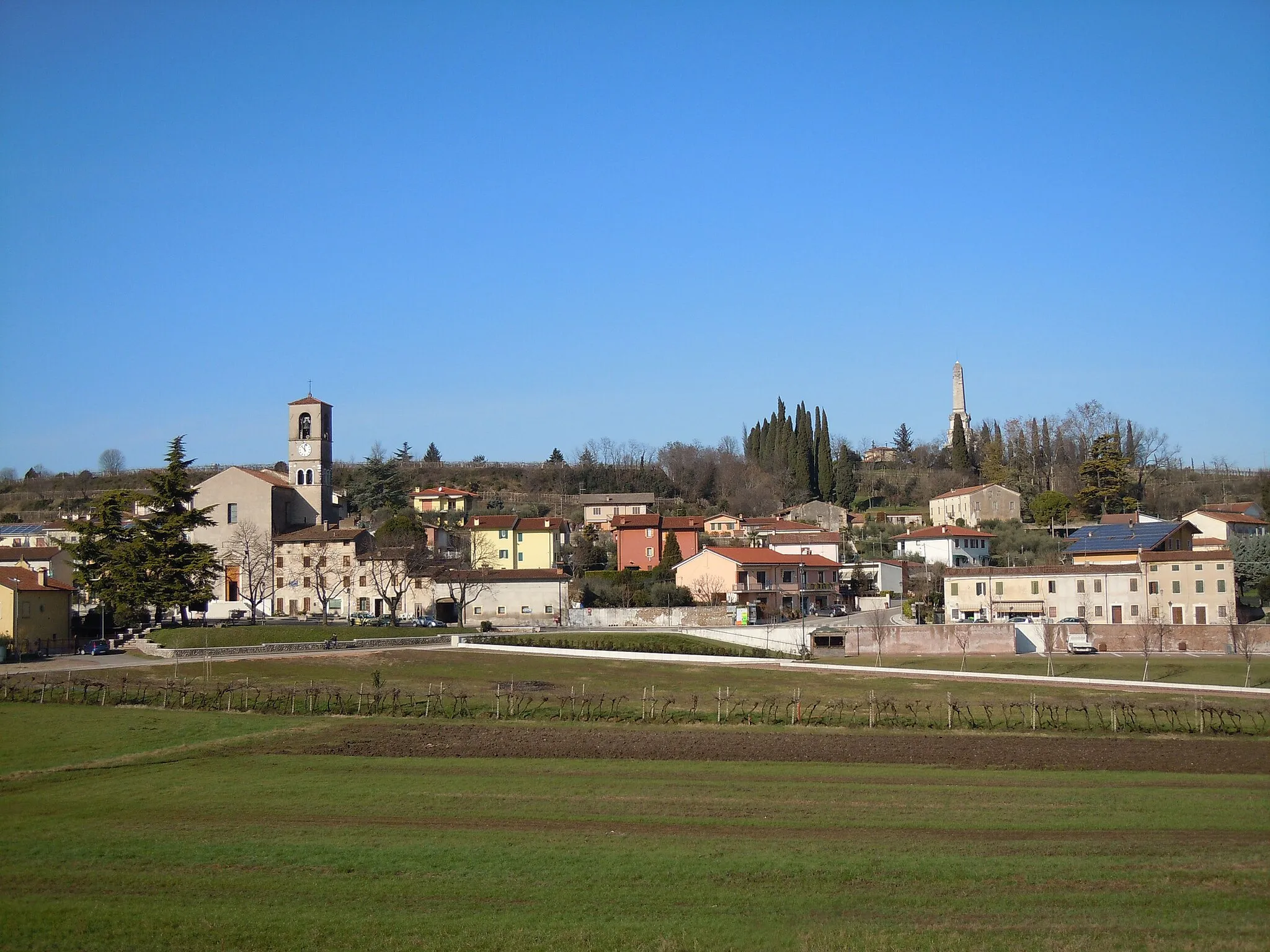 Photo showing: Custoza, panorama.