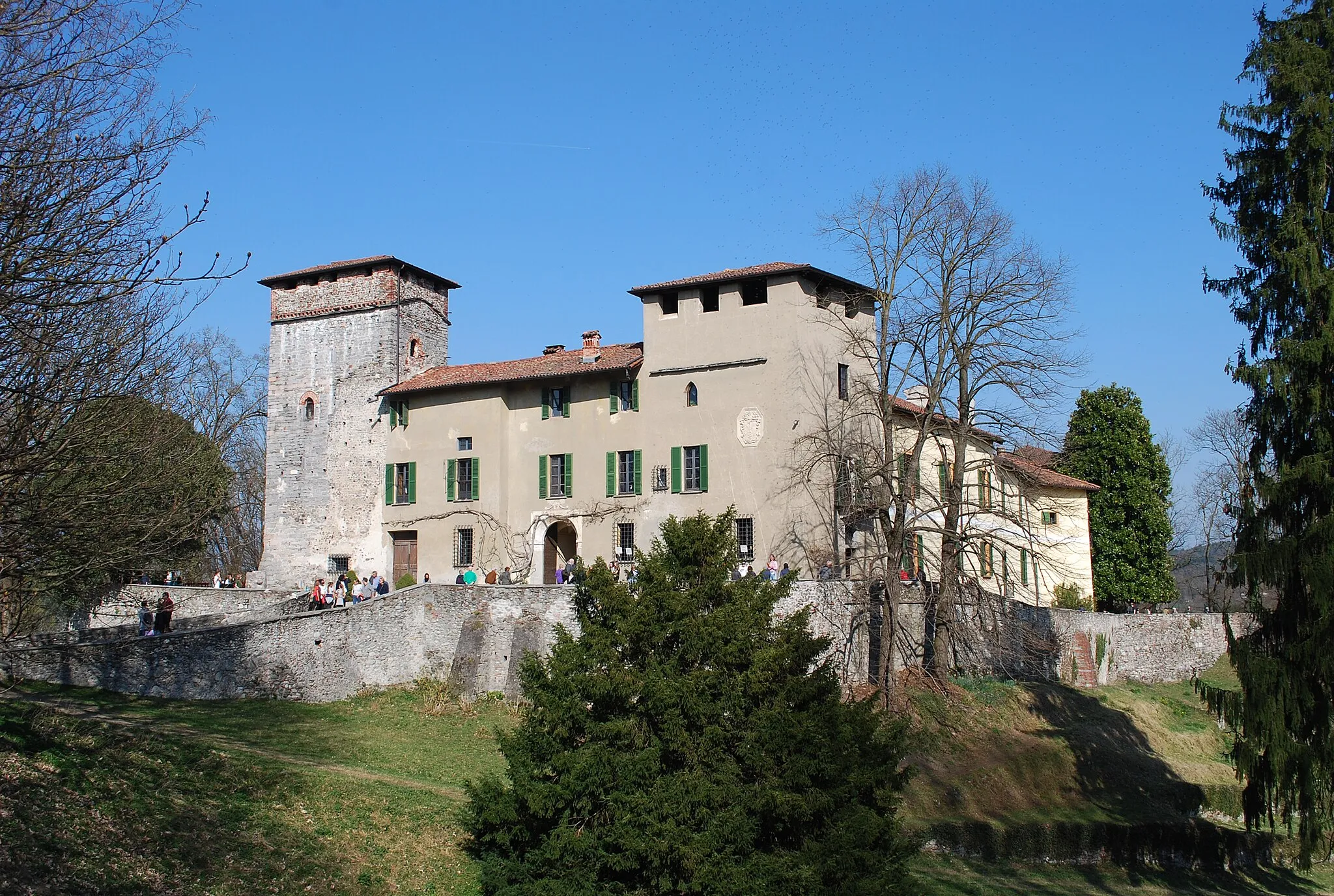 Photo showing: Castelletto sopra Ticino (Province of Novara, Piedmont Italy) – Visconti Castle