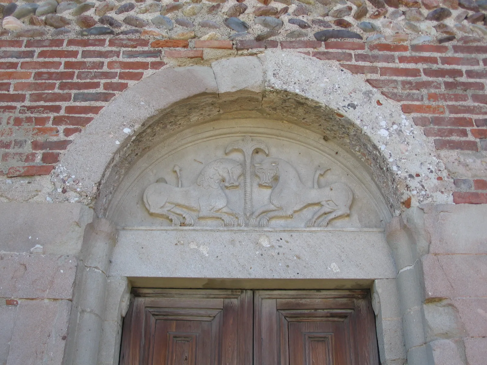 Photo showing: Chiesa dei santi Fermo e Rustico in Bedesco, nel comune di Brembate.