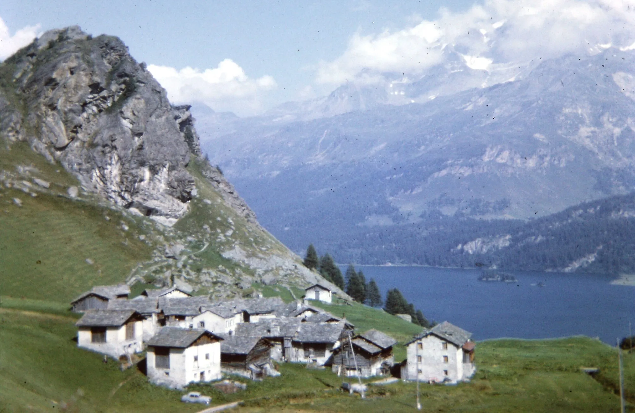 Photo showing: 1969 Switzerland Village : Grevasalvas, Sils im Engadin/Segl