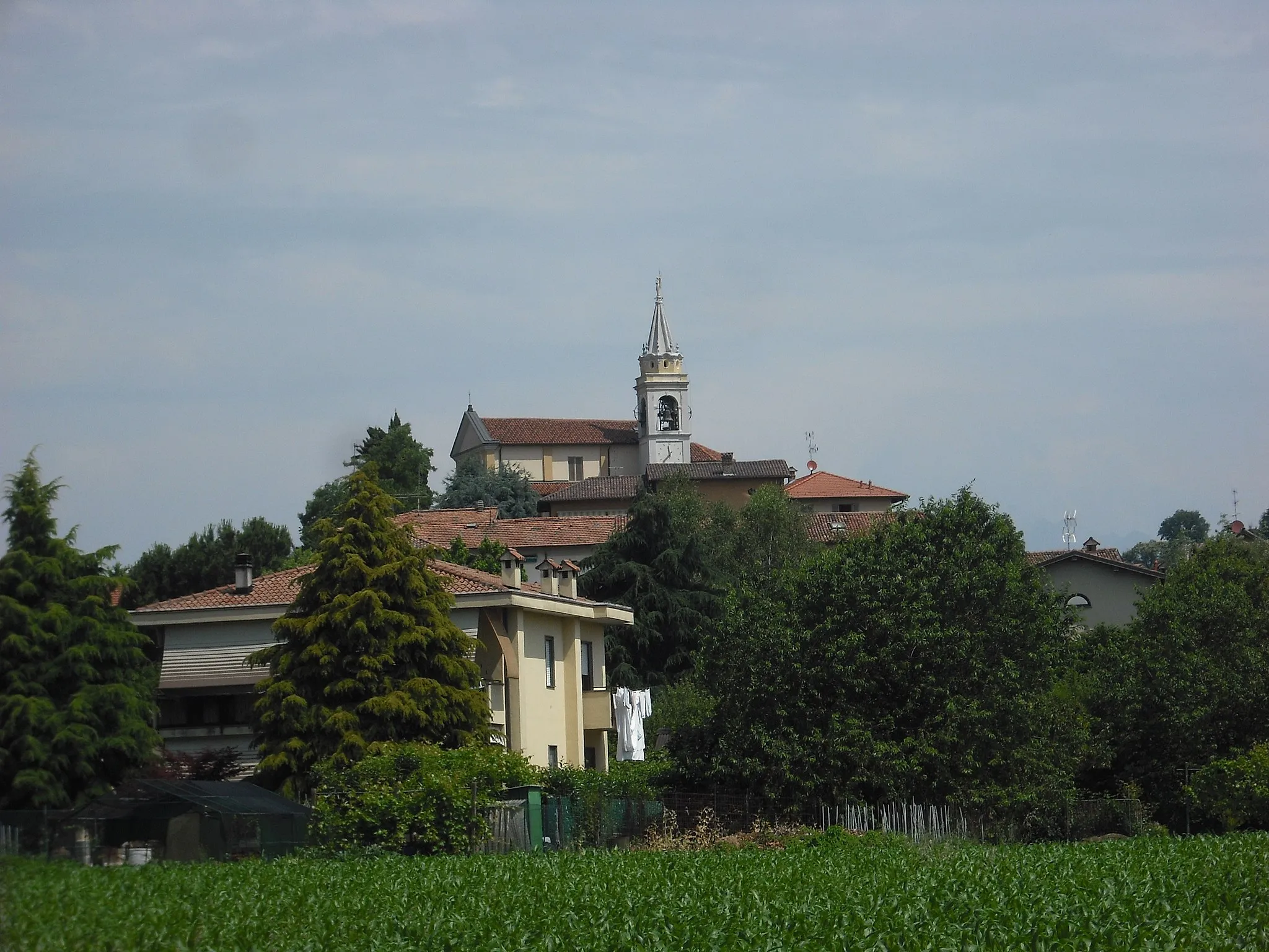 Photo showing: La chiesa parrocchiale di Novate di Merate (Lc)