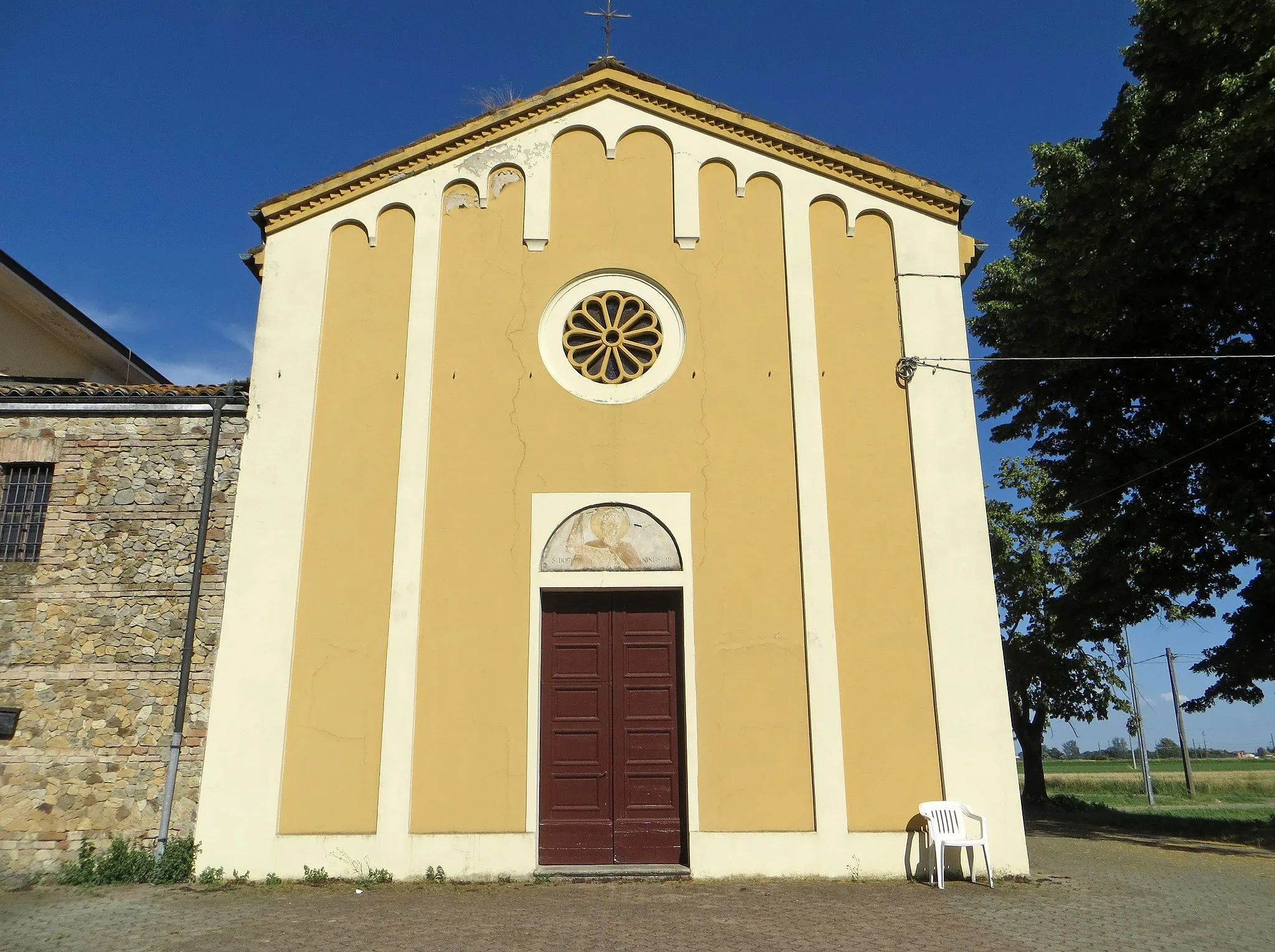 Photo showing: Chiesa di San Donnino (Pizzolese, Parma) - facciata