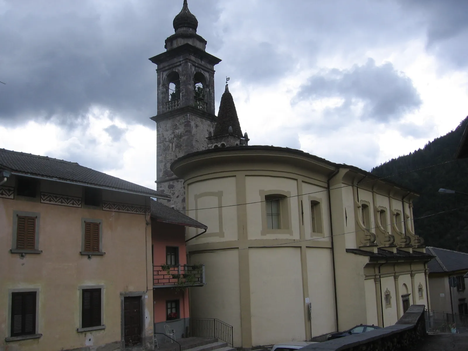 Photo showing: Chiesa a Bordogna, frazione di Roncobello