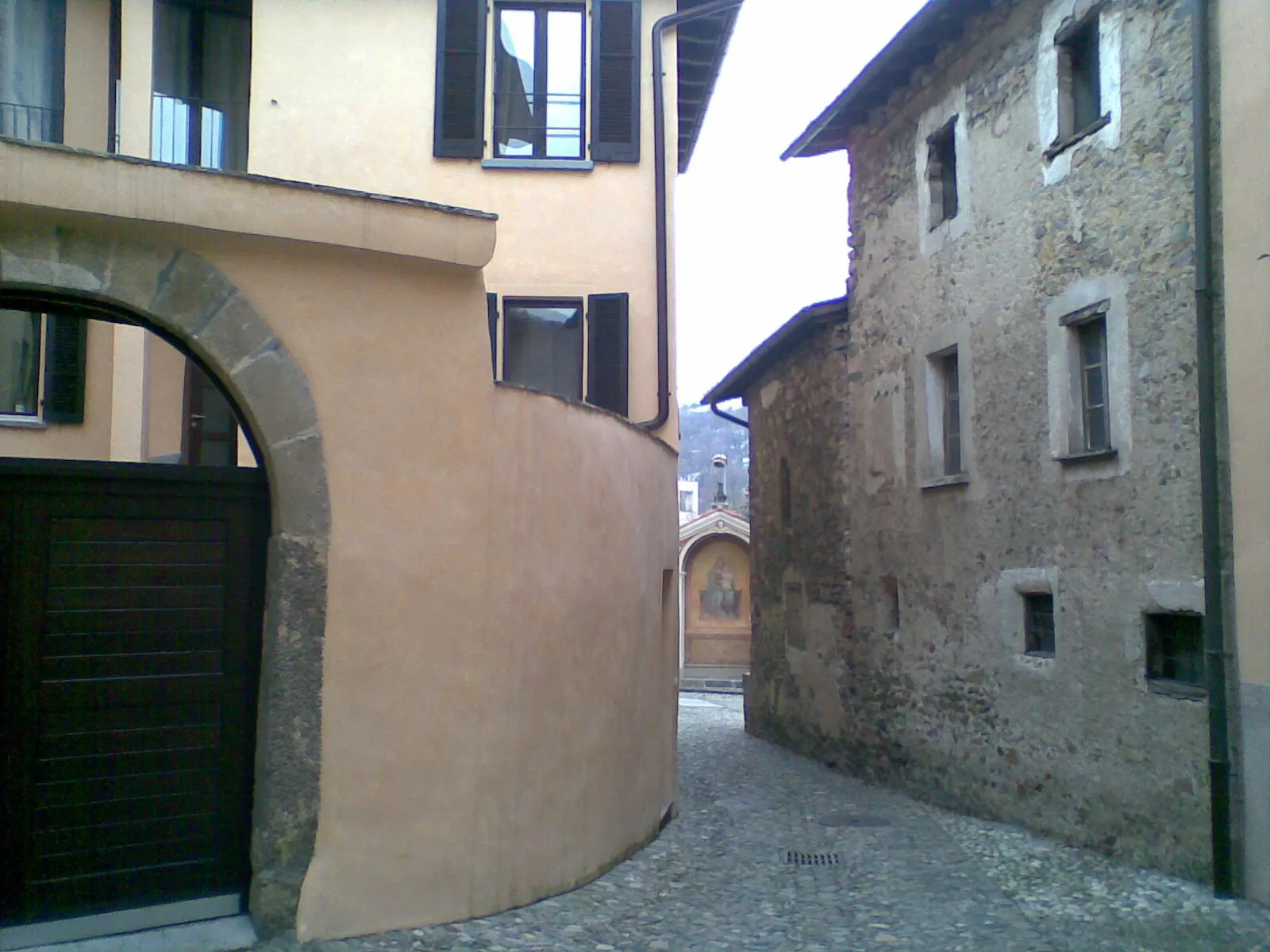 Photo showing: Vicolo nel paese di Origlio (CH)