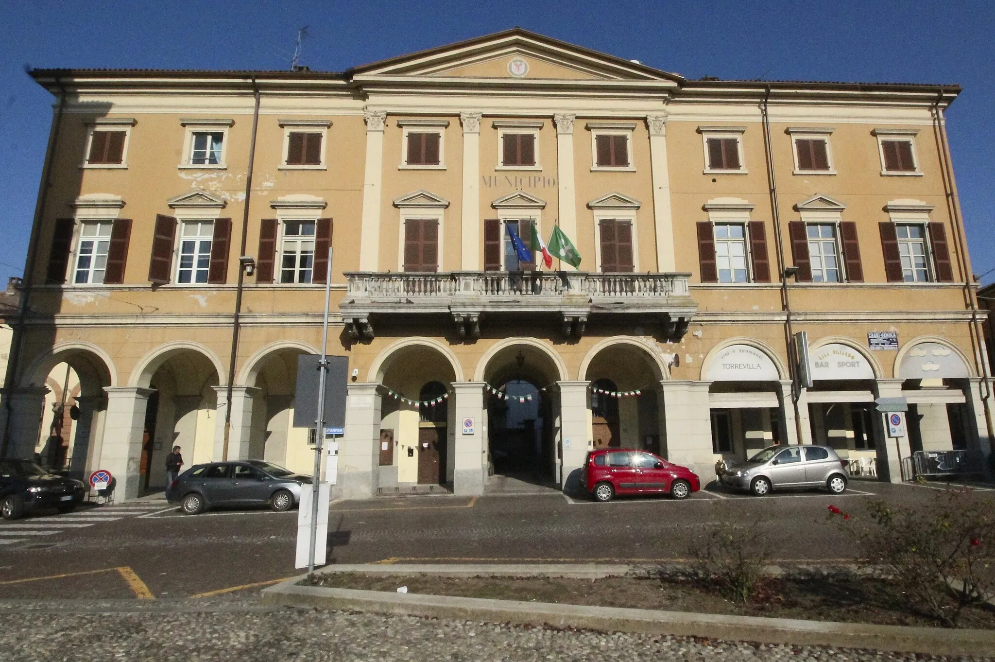 Photo showing: Town hall (Municipio) of Casei Gerola, Province of Pavia, Lombardy, Italy