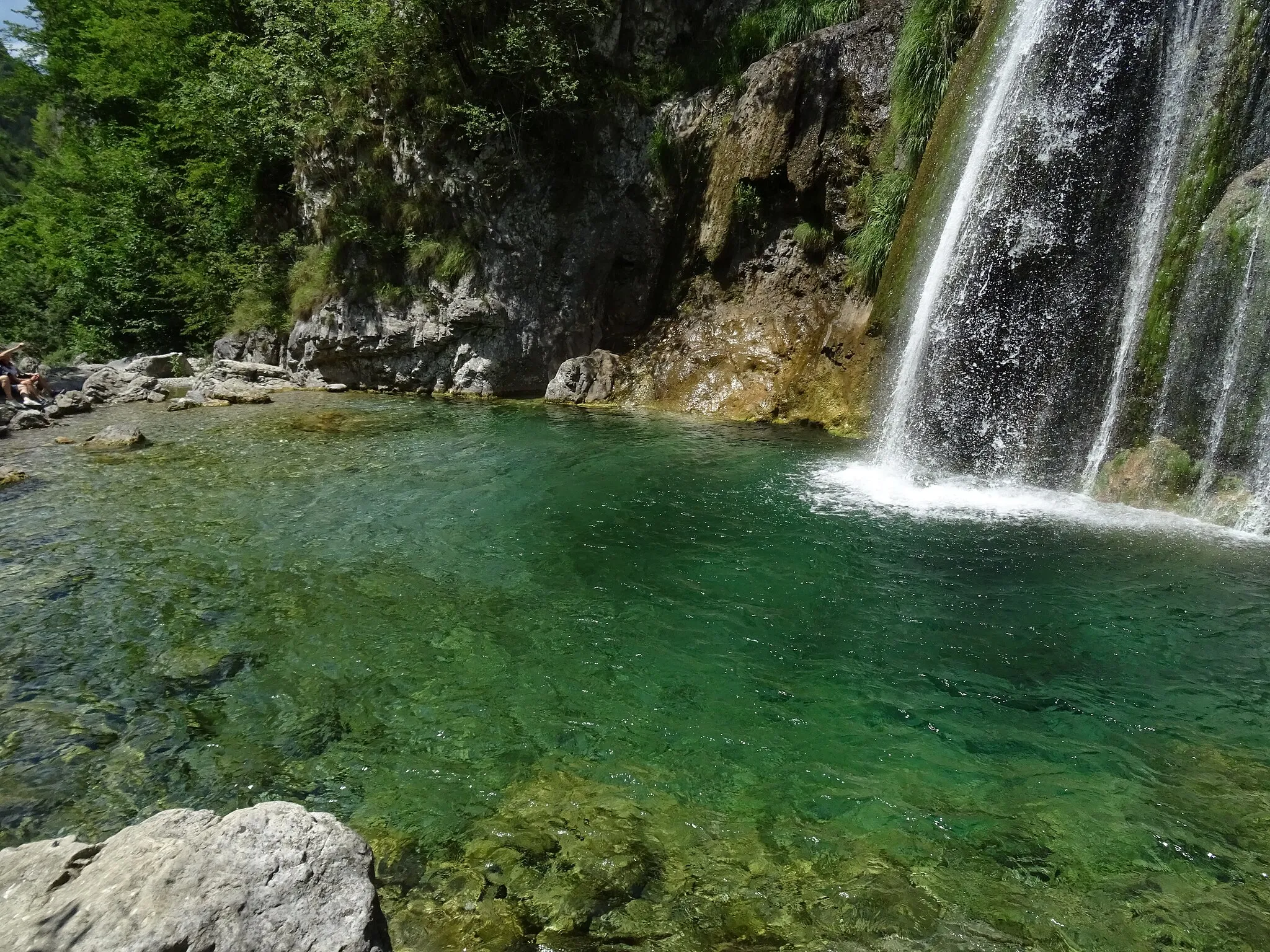 Photo showing: Ampola waterfall (Storo, Trentino, Italy)