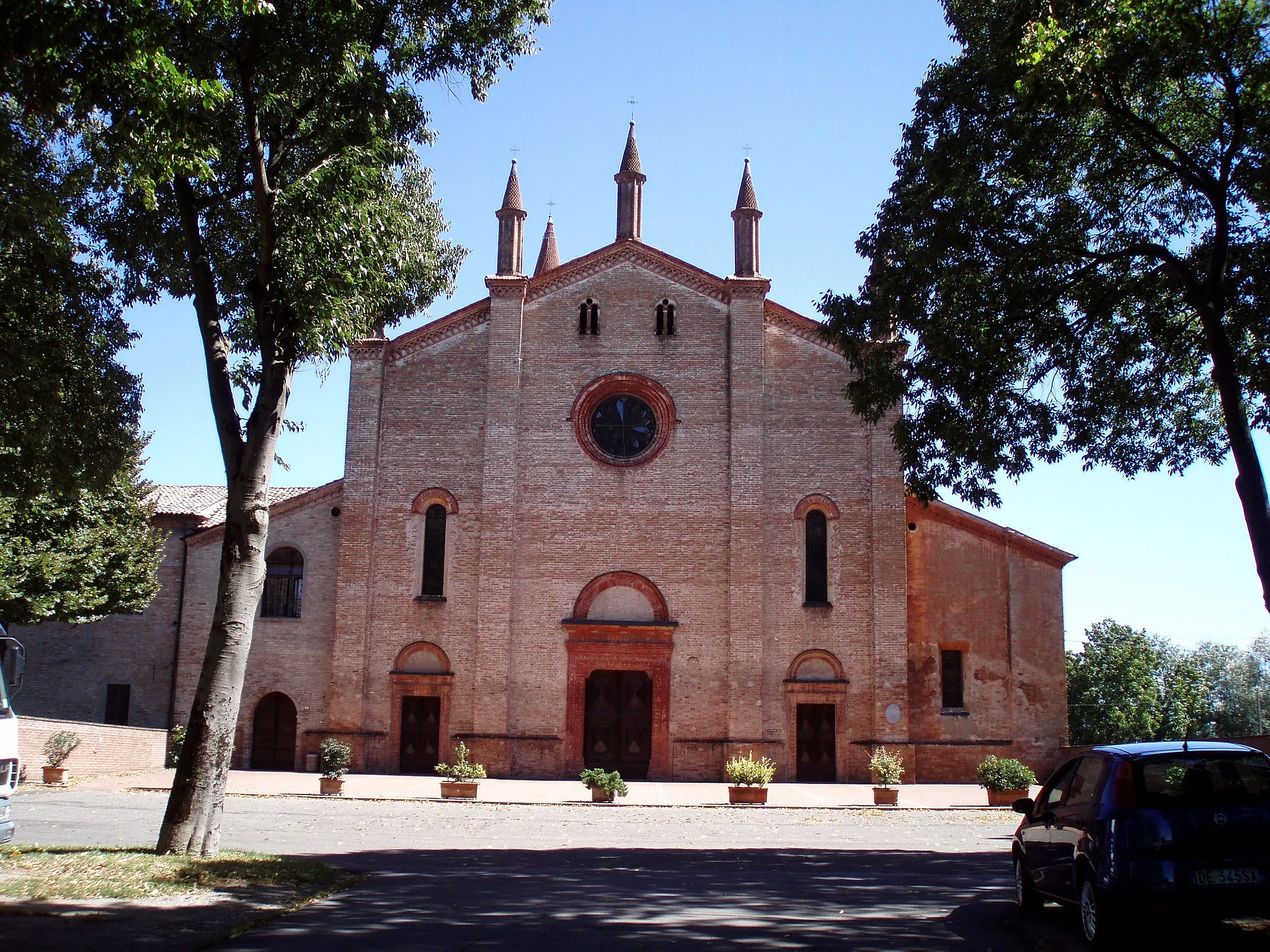 Photo showing: The church of Annunziata, Cortemaggiore, Piacenza province, Italy.