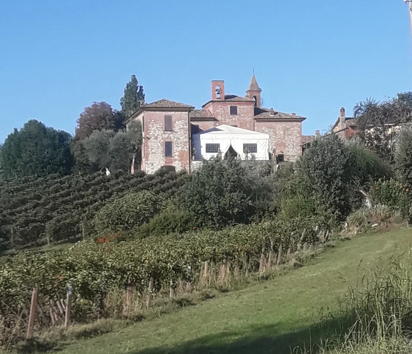 Photo showing: Tower of Fornello, Fornello, municipality of Ziano Piacentino, Piacenza, Italy