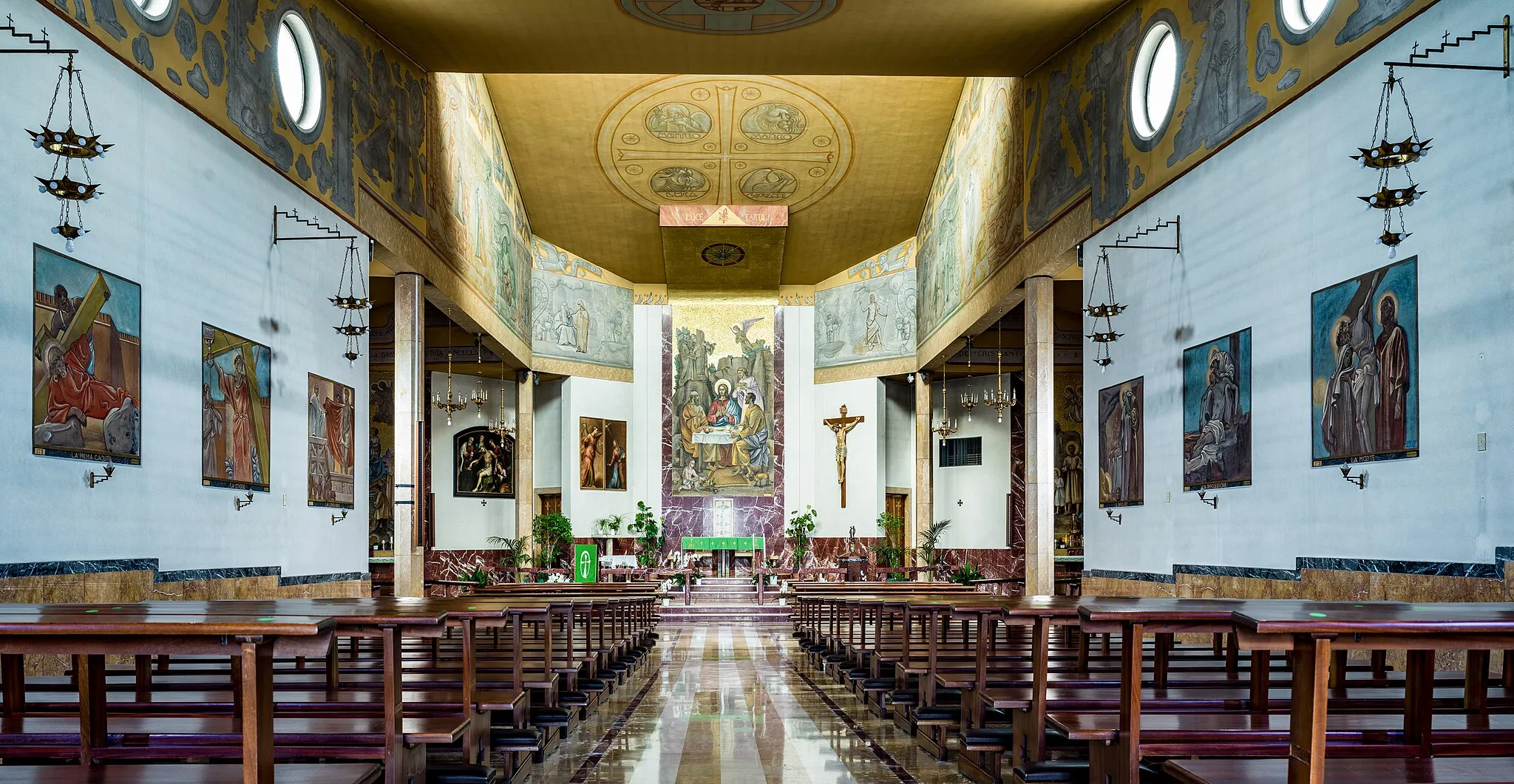 Photo showing: Madonna del Rosario church, Badia in Brescia.