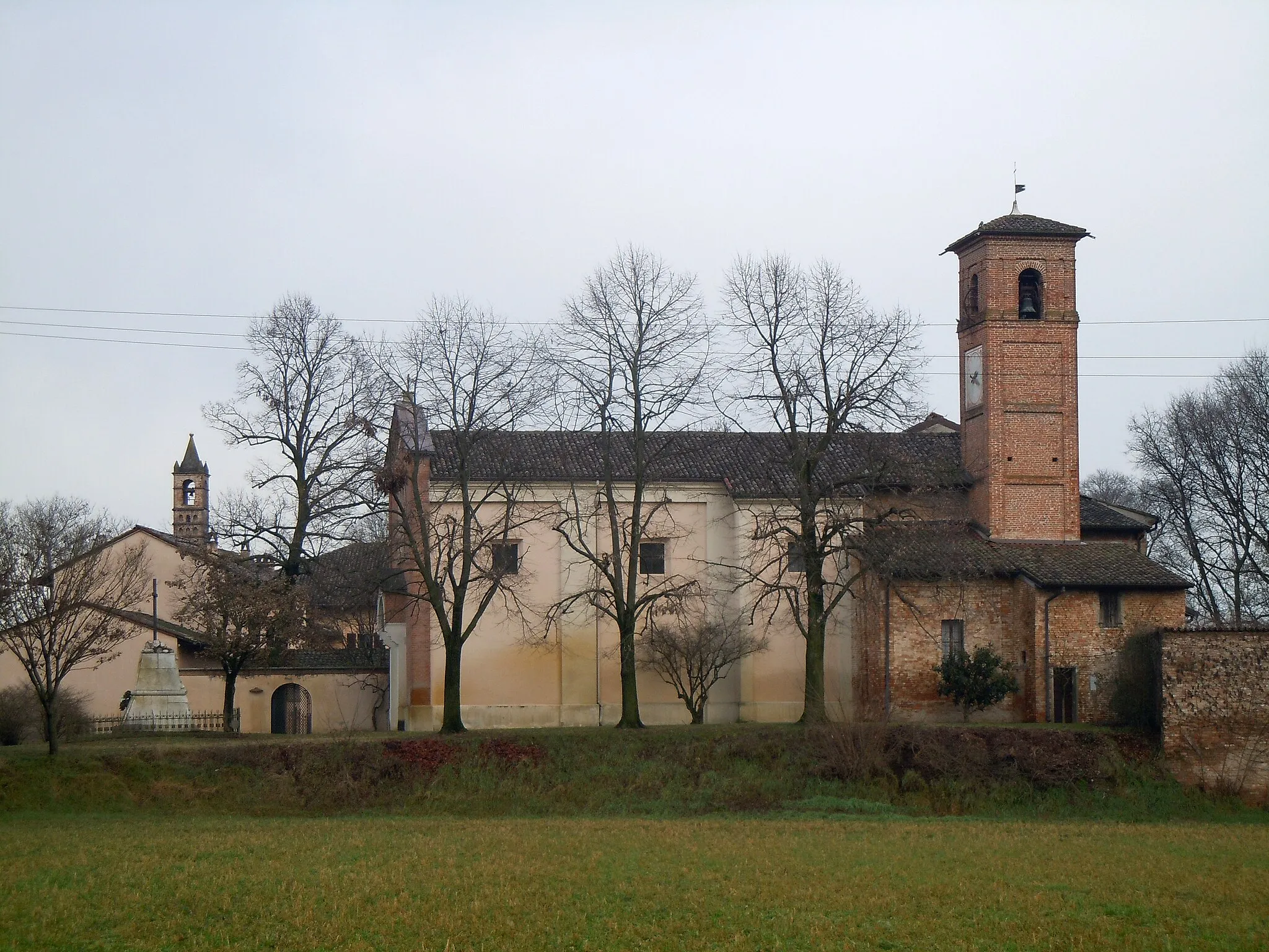 Photo showing: Monticelli Ripa d'Oglio, la chiesa.